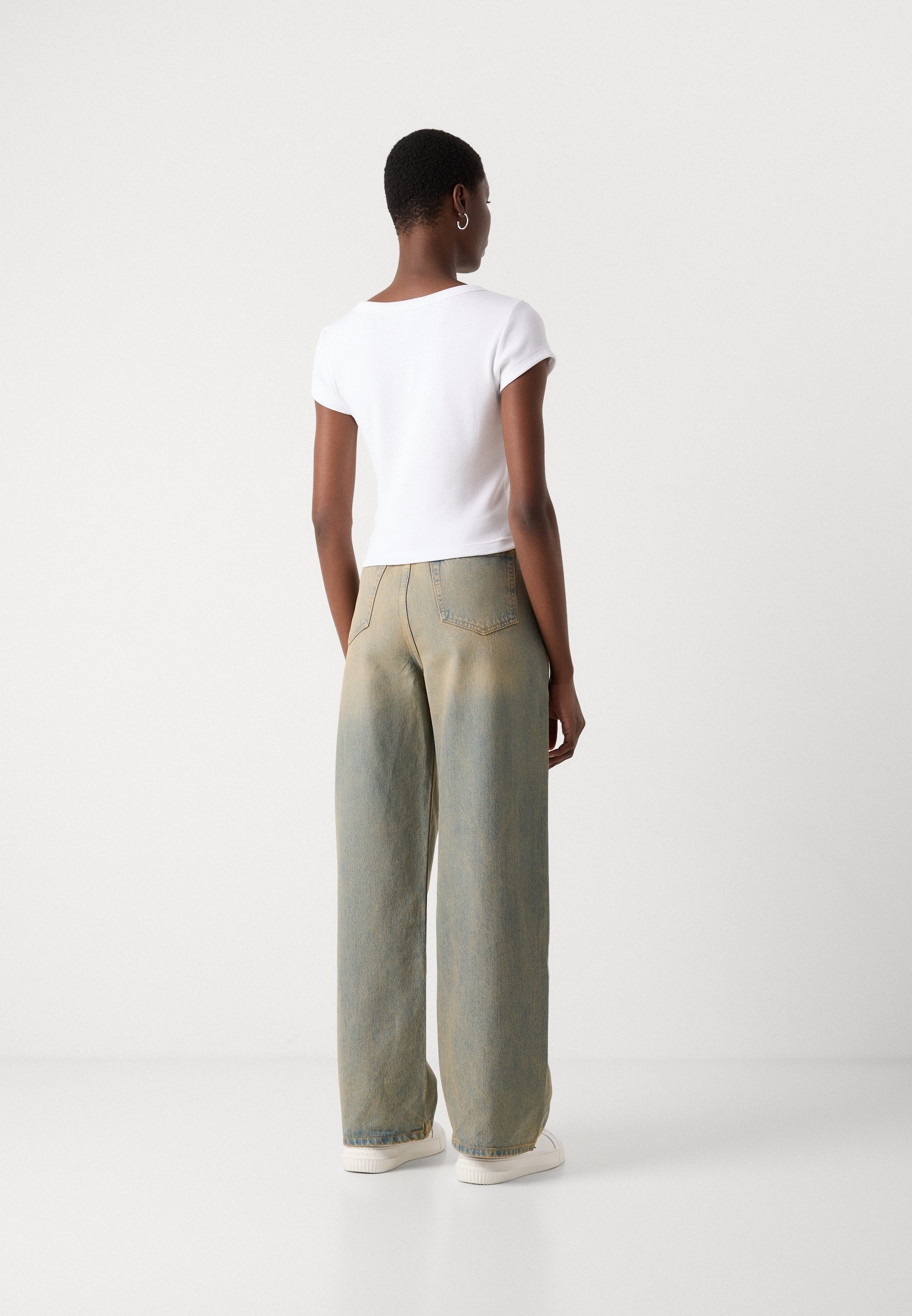 LABEL  - Basic T-shirt - brilliant white