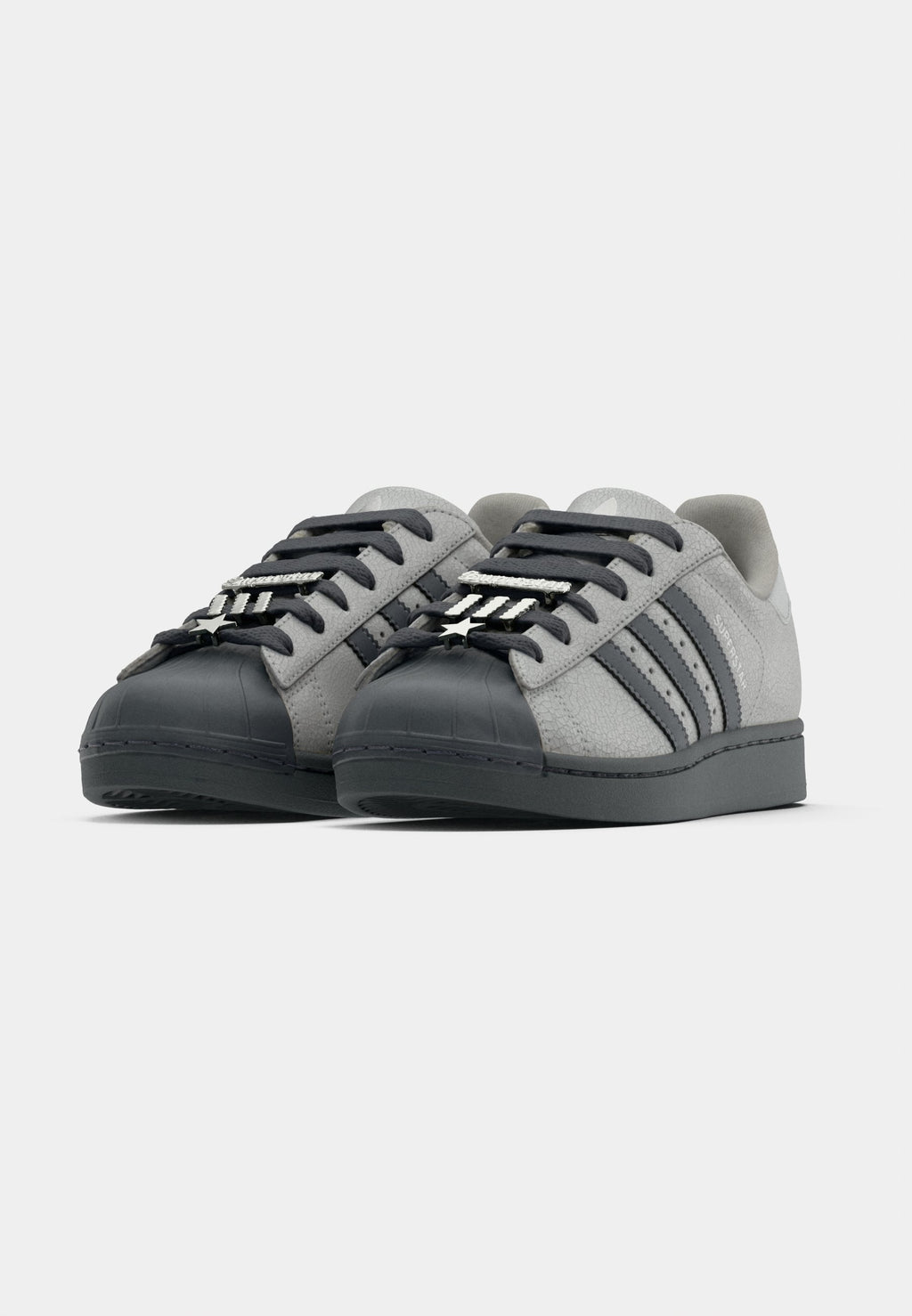 SUPERSTAR II - Trainers - grey two/grey five/silver-coloured metallic