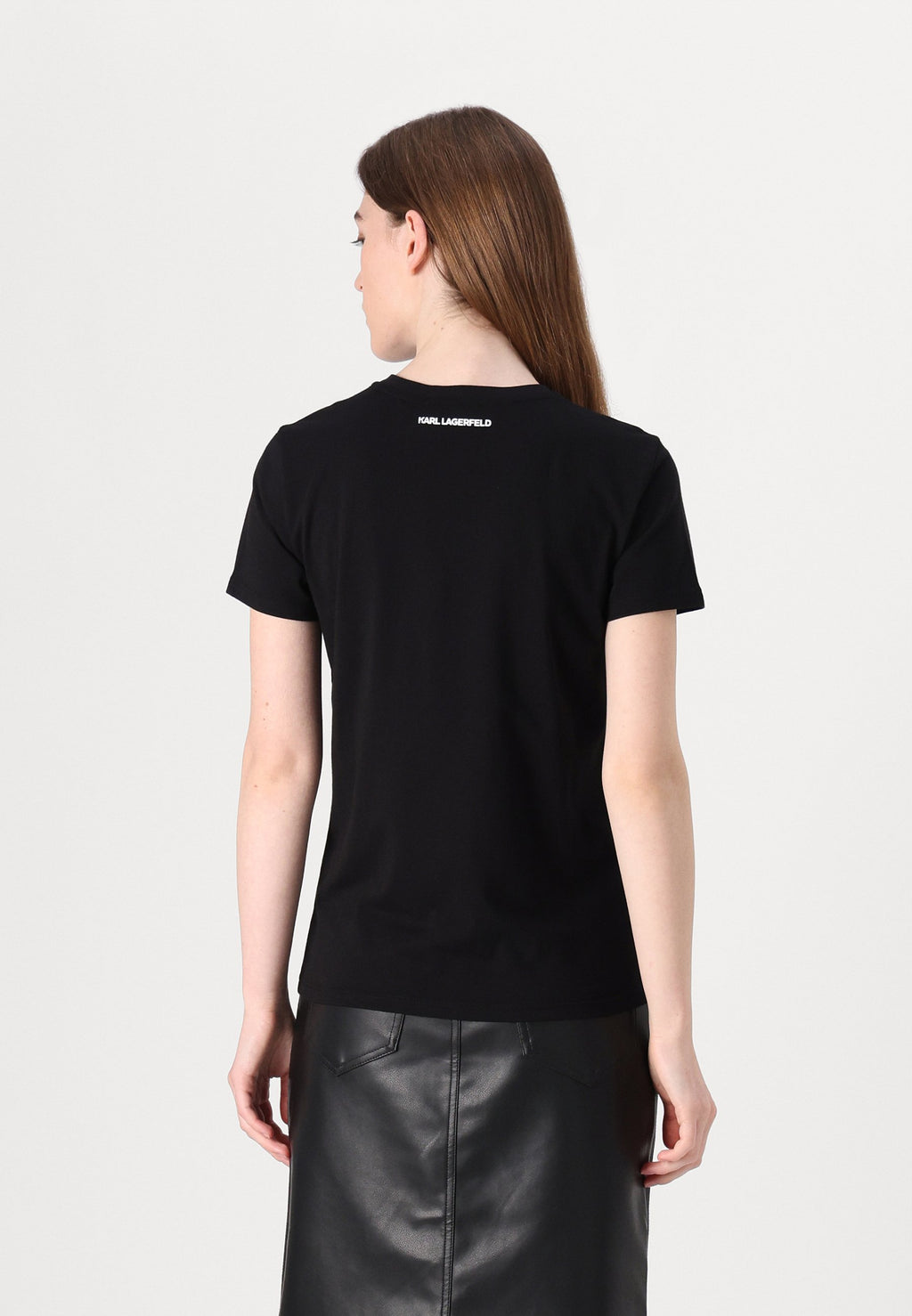 IKON KARL & COUPETTE RHINESTONE - T-shirt Imprimé - noir