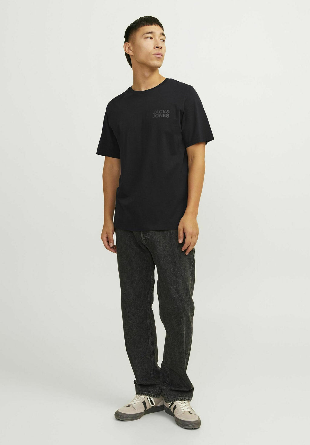 JJECORP LOGO TEE SS O-NECK NOOS - Basic T-shirt - black
