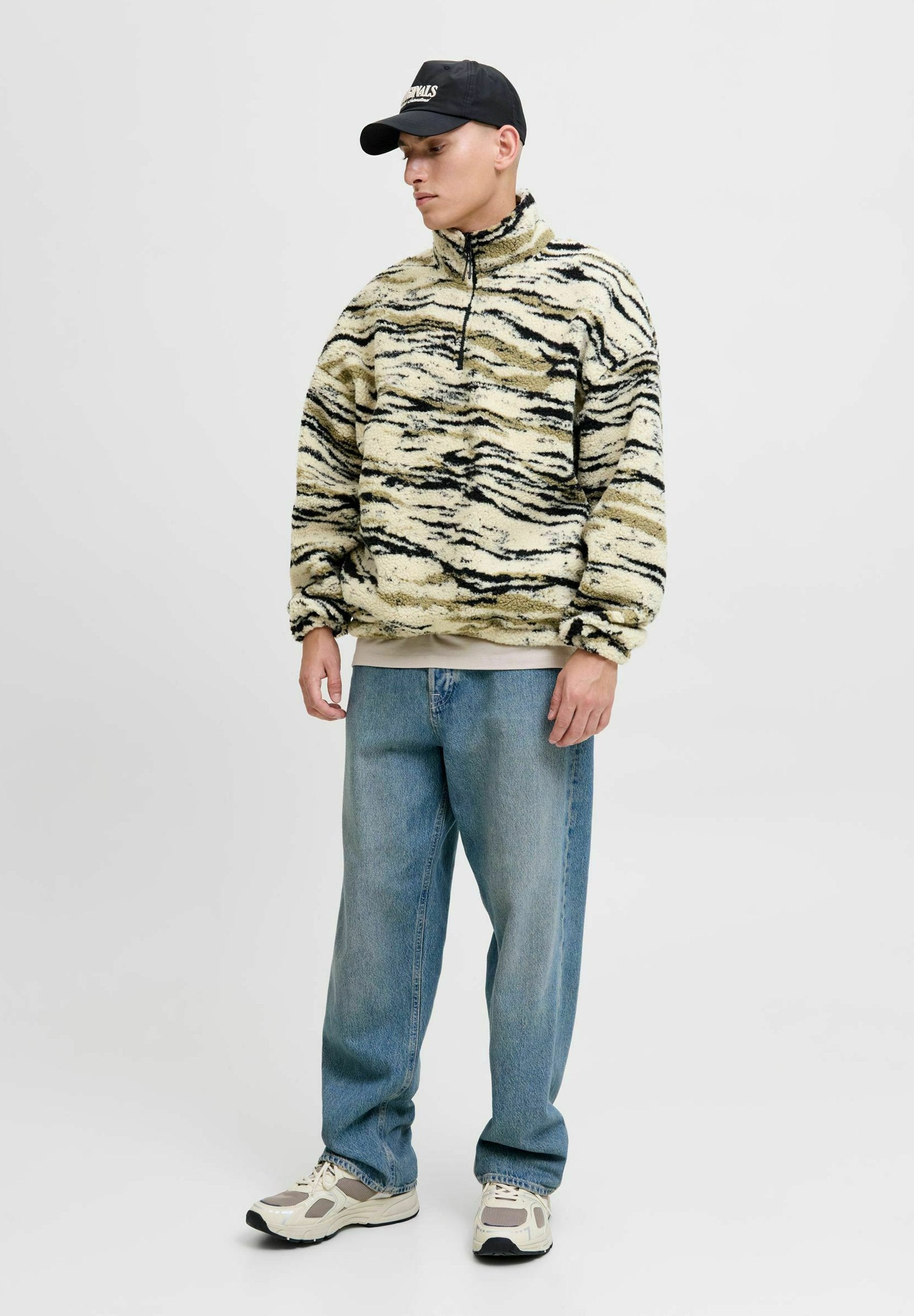 Fleece sweat Fleece sweat - Fleece jumper - oatmeal