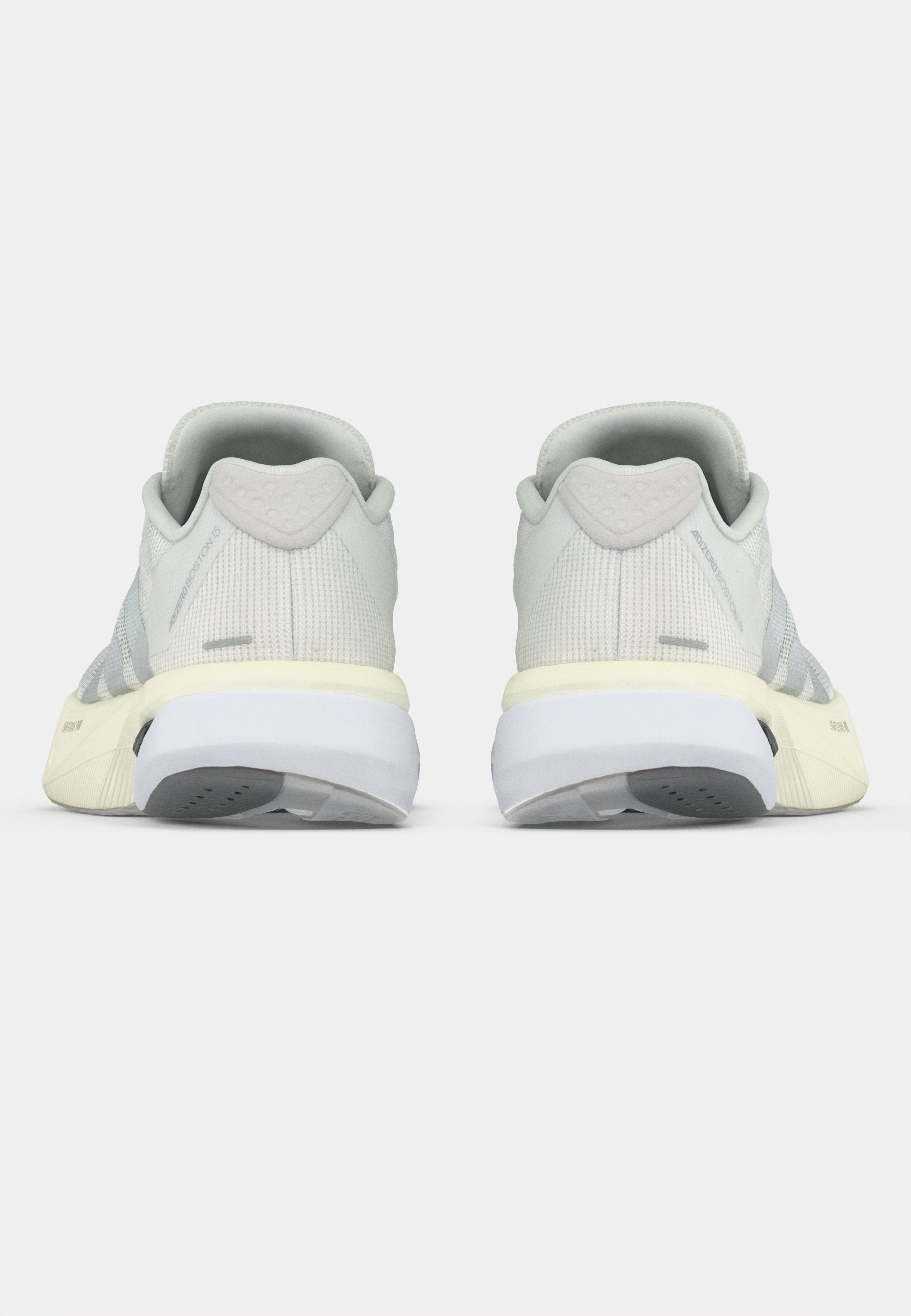 ADIZERO BOSTON - Road running shoes - footwear white/matte silver-coloured/dash grey