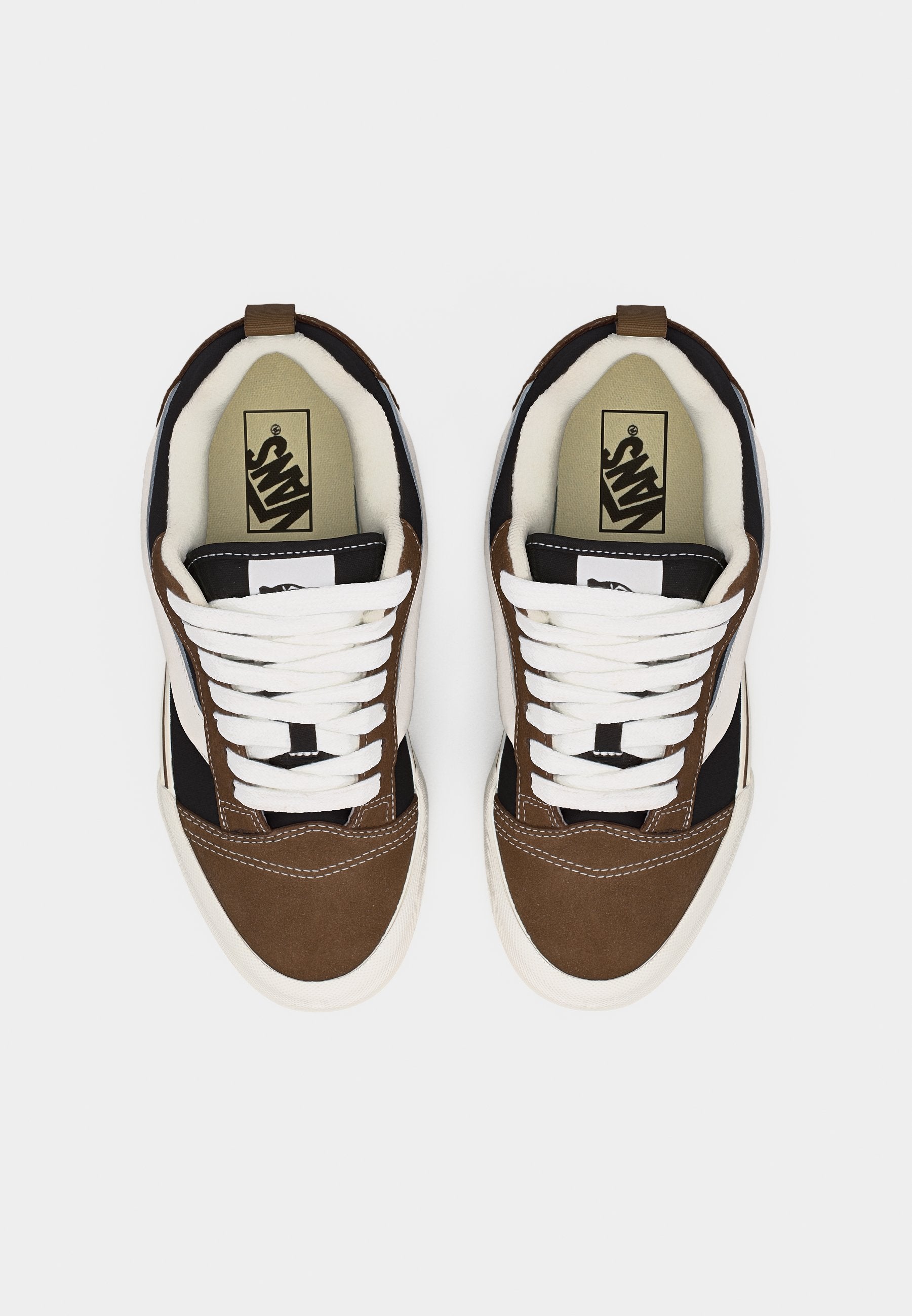 KNU SKOOL UNISEX - Skate shoes - nineties black/brown