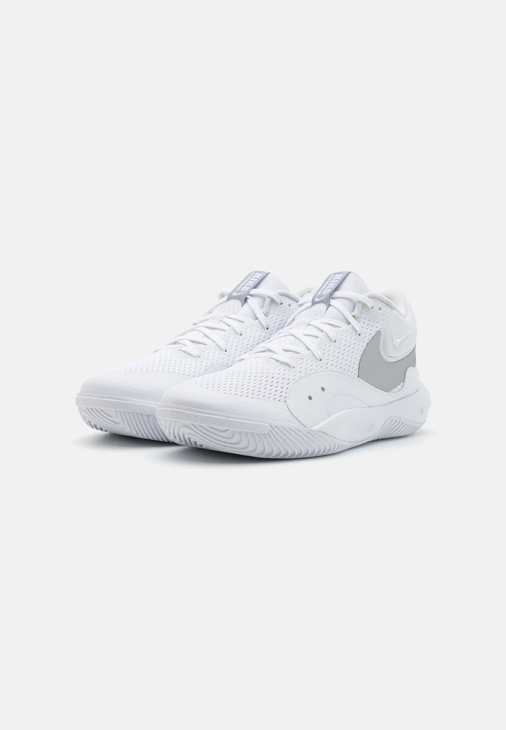 HYPERQUICK  - Volleyball shoes - white/metallic silver/photon dust