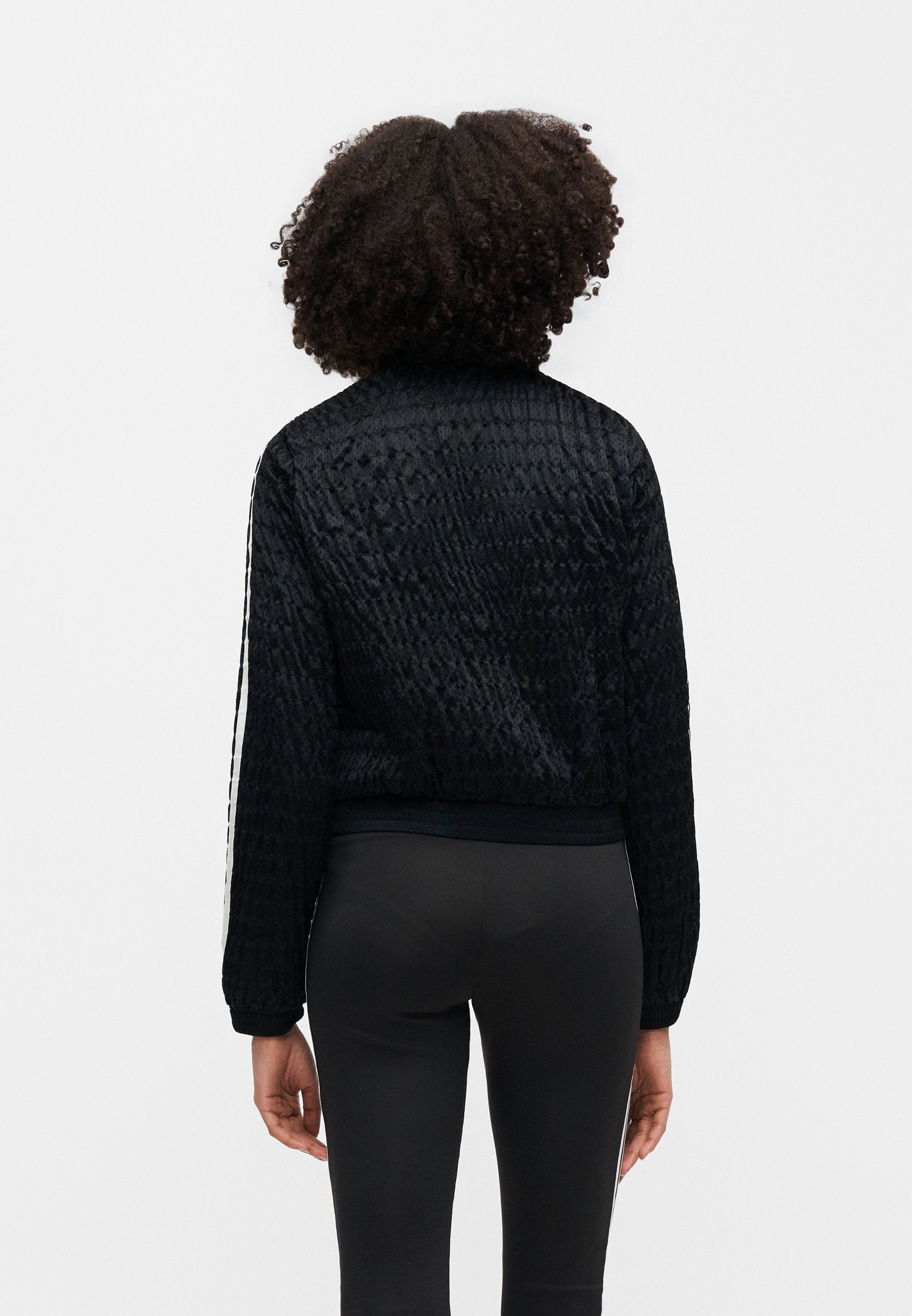 SMOCKED - Summer jacket - black