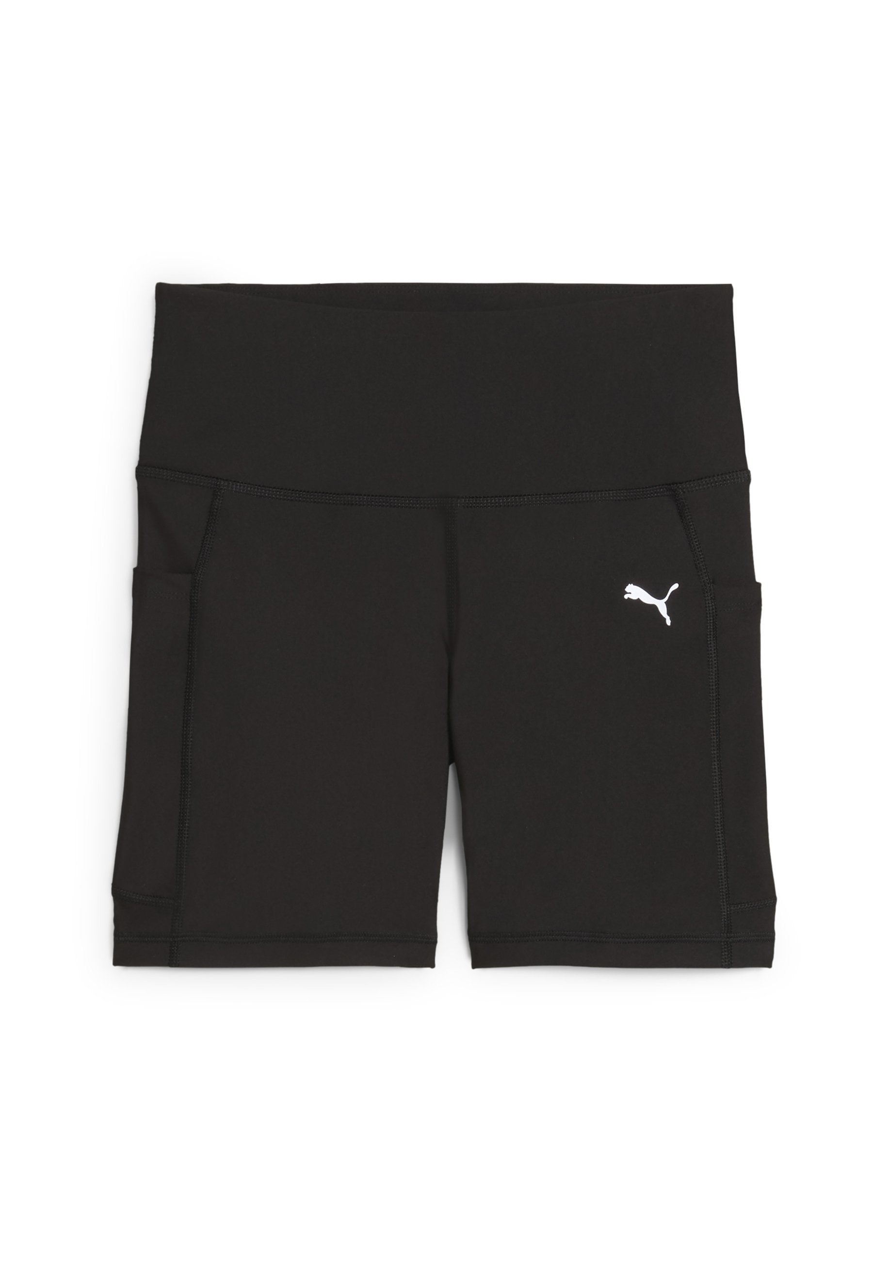 RUN VELOCITY SHORT - Short running tights - black