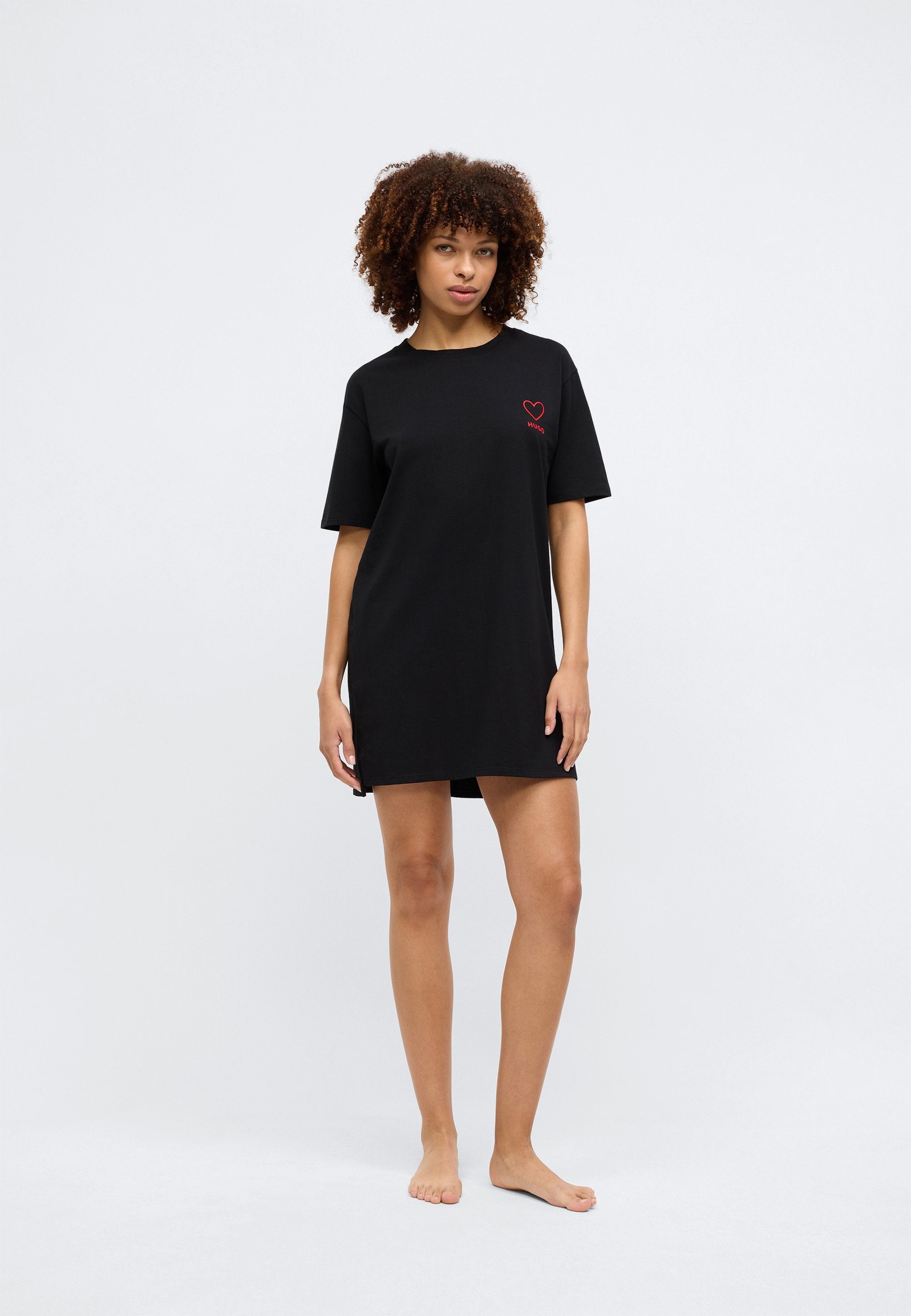 NIGHTY VALENTINE CAPSULE - Nightie - black