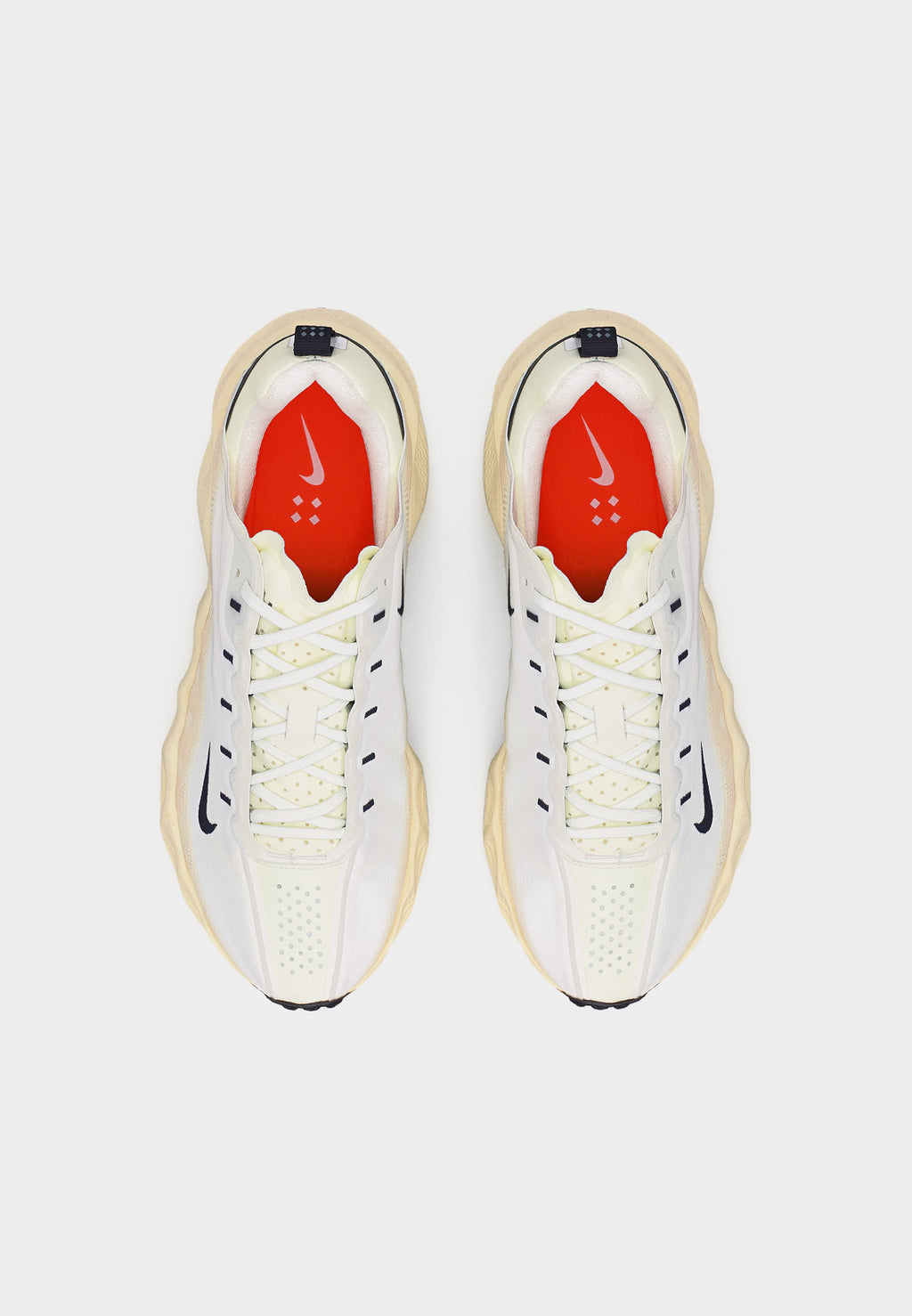 AVA ROVER UNISEX - Trainers - summit white/dark obsidian/coconut milk/safety orange