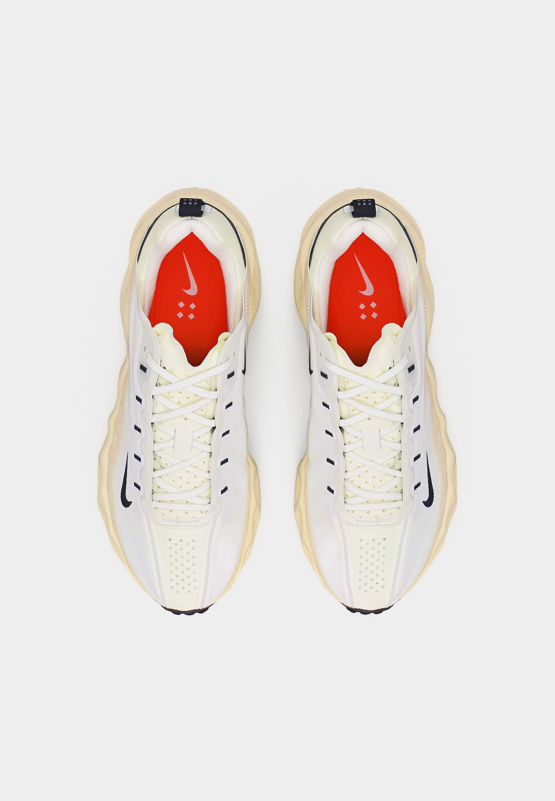 AVA ROVER UNISEX - Trainers - summit white/dark obsidian/coconut milk/safety orange