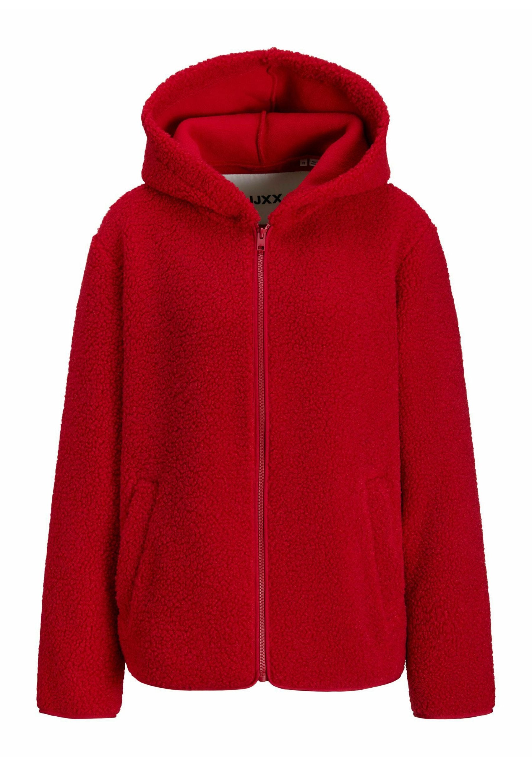 Teddy JXVERA Teddy - Fleece jacket - scarlet sage