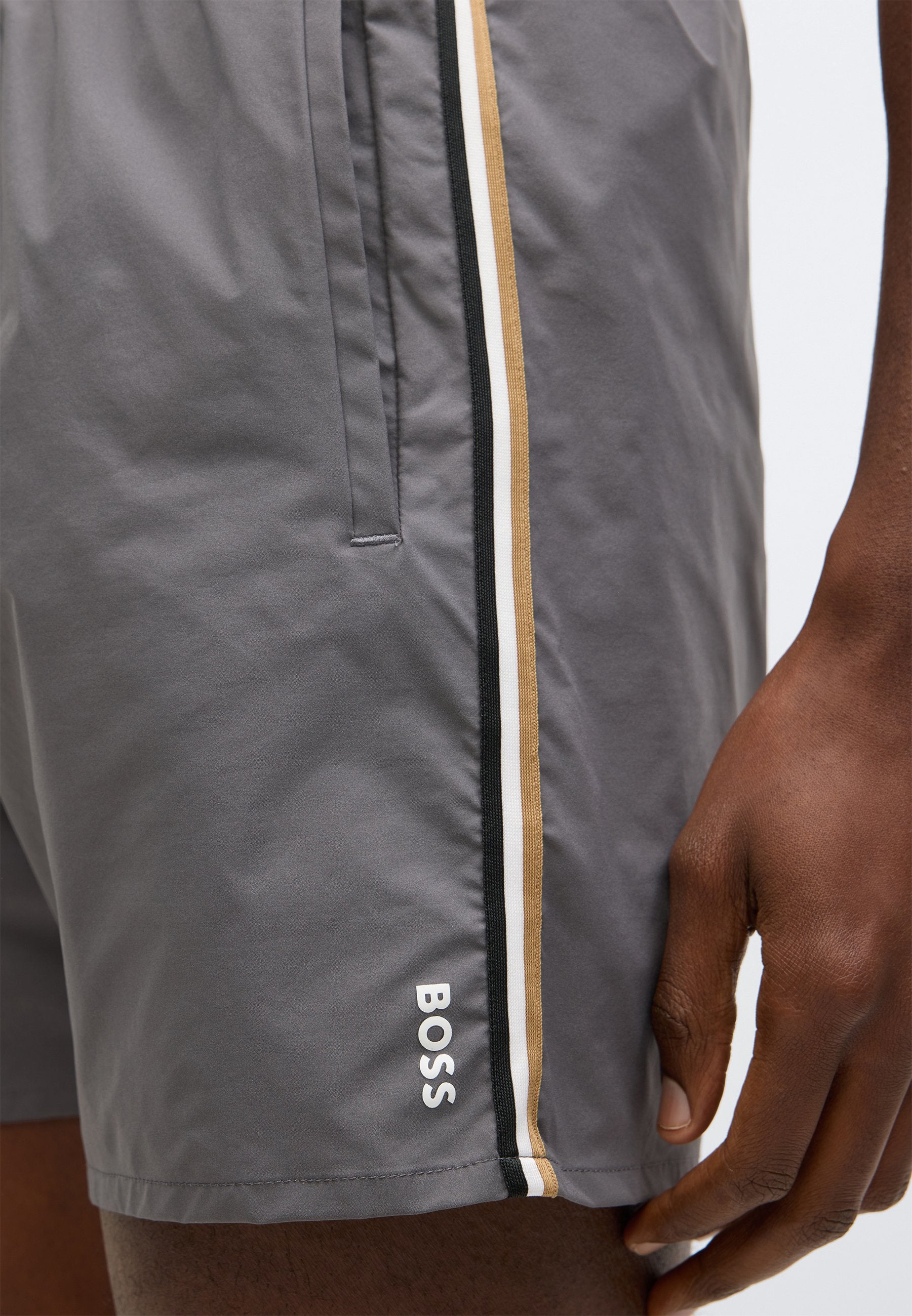 ICONIC - Swimming shorts - dark grey
