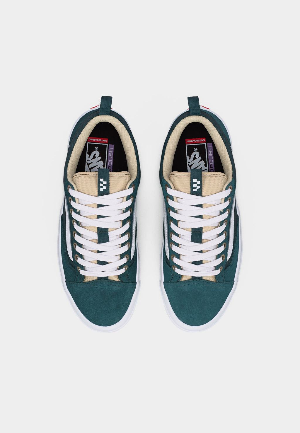 SKATE OLD SKOOL 36 UNISEXE - Baskets - avoine/bleu sarcelle profond