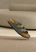 FLORIDA LEOI BASALT GRAYS NARROW - Sandals - basalt gray