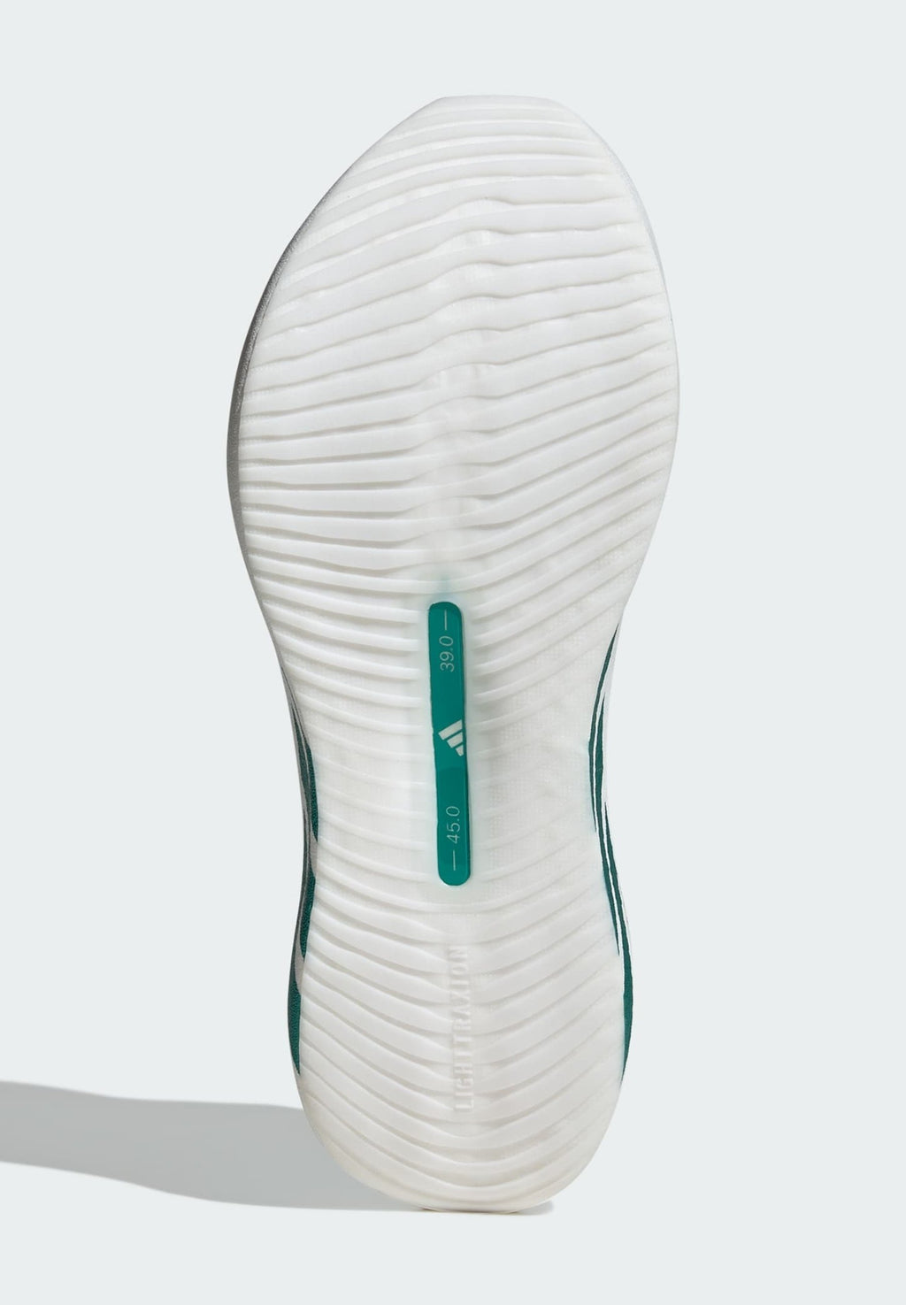 HYPERBOOST EDGE - Road running shoes - cloud white   equipment green   metalic