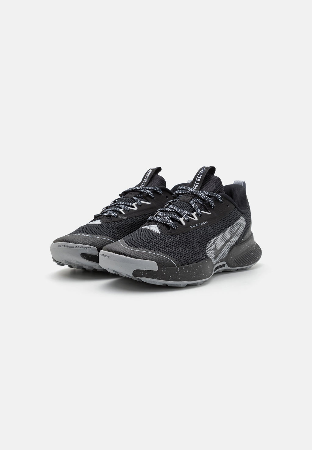 JUNIPER 3 - Trail running shoes - black/wolf grey/photon dust