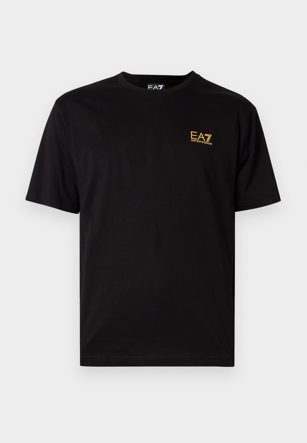 Print T-shirt - black/gold