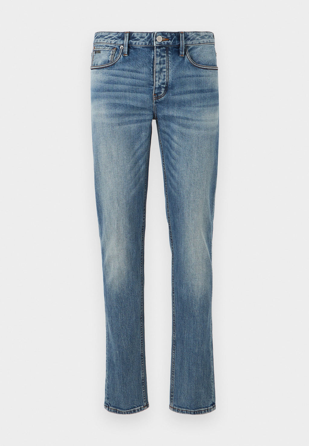 POCKETS PANT - Slim fit jeans - medium blue denim