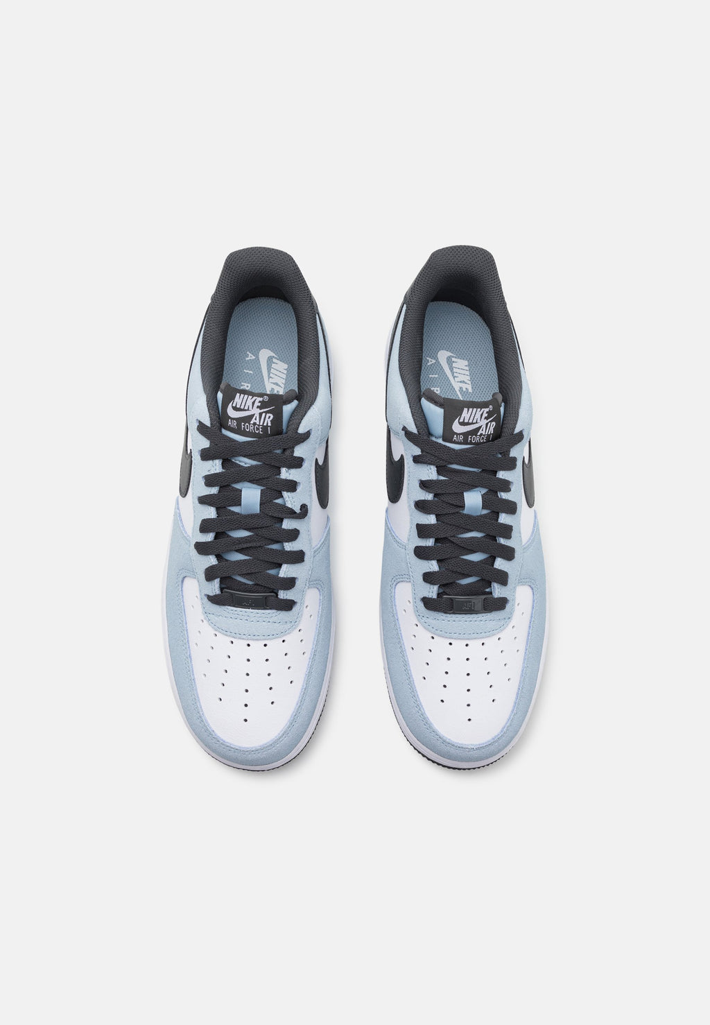 AIR FORCE 1 07 LV8RUGBY UNISEX - Baskets basses - light armory blue/anthracite/white