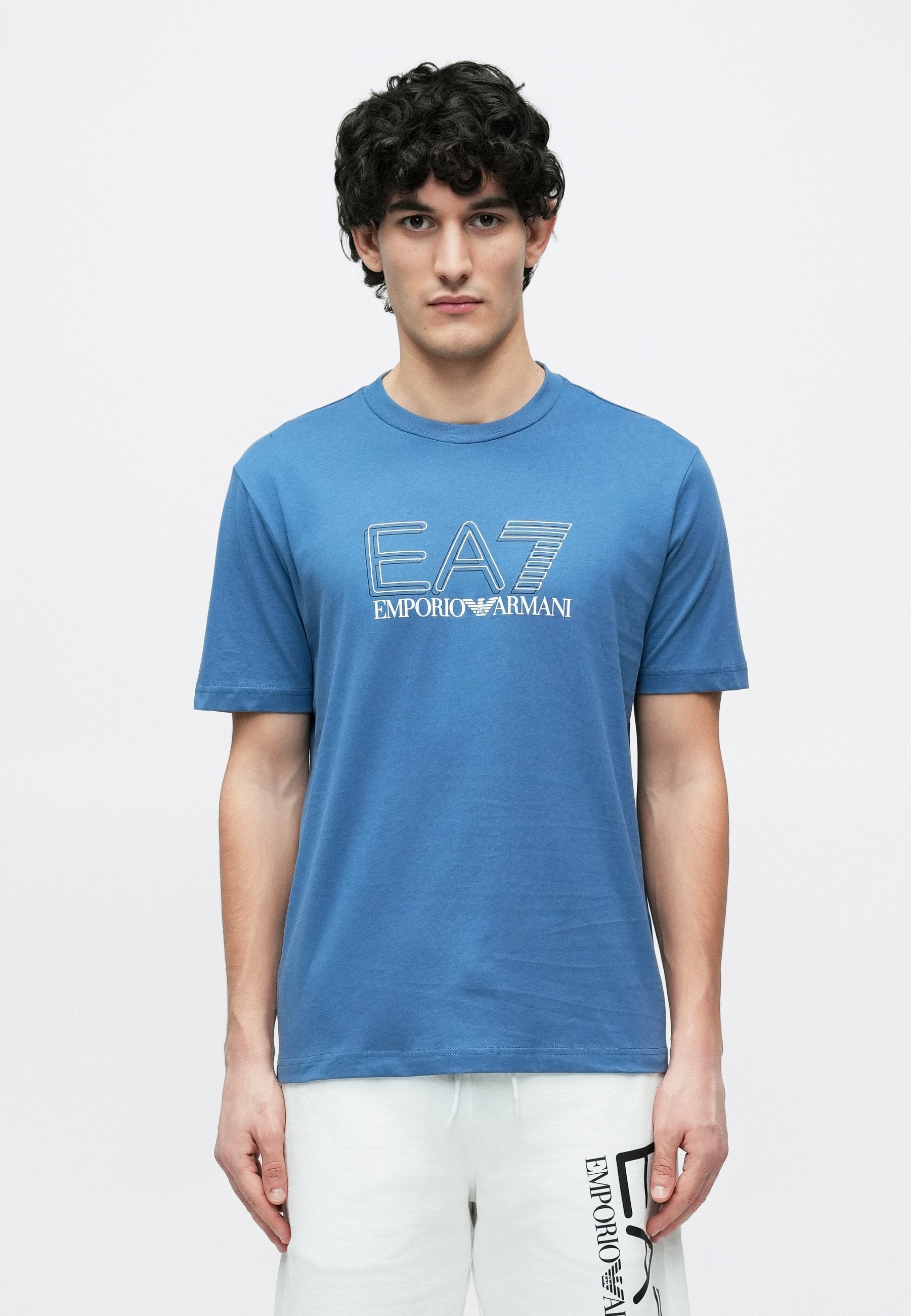 TRAIN VISIBILITY TEE UNISEX - Print T-shirt - blue horizon