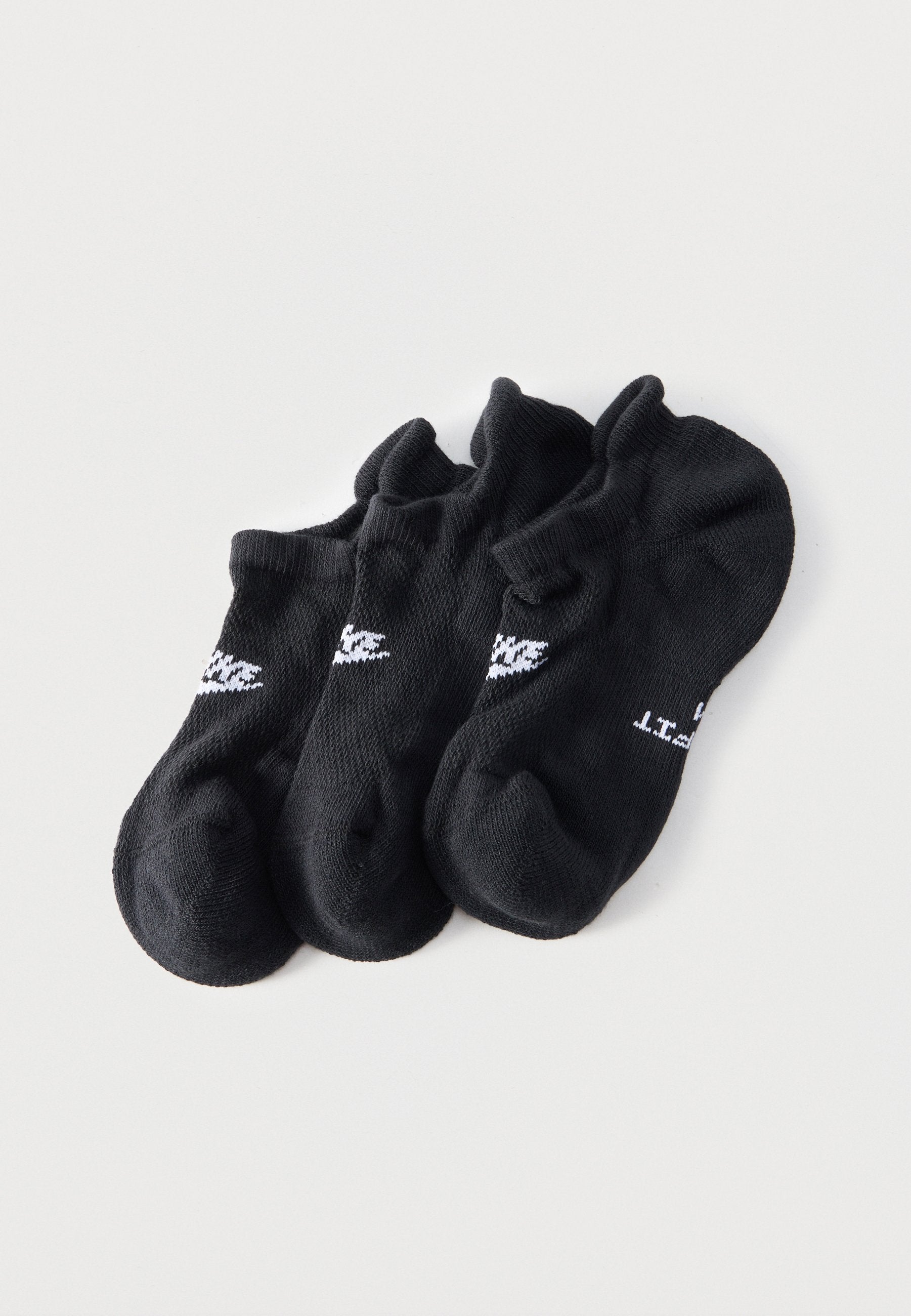 FUTRA UNISEX 3'LÜ PAKET - Sneaker çorabı - siyah