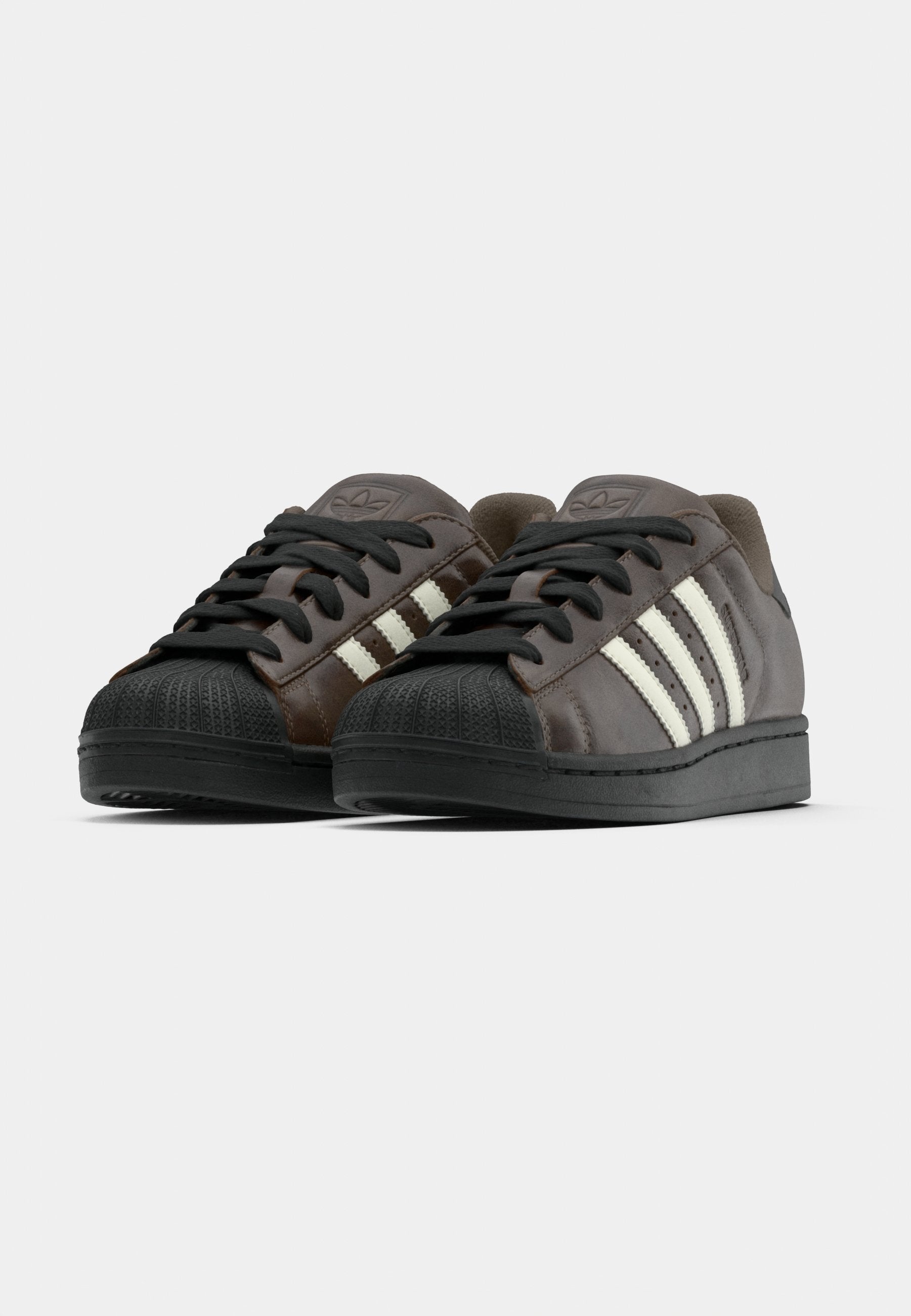 SUPERSTAR II - Chaussures de skate - earth strata/off white/core black