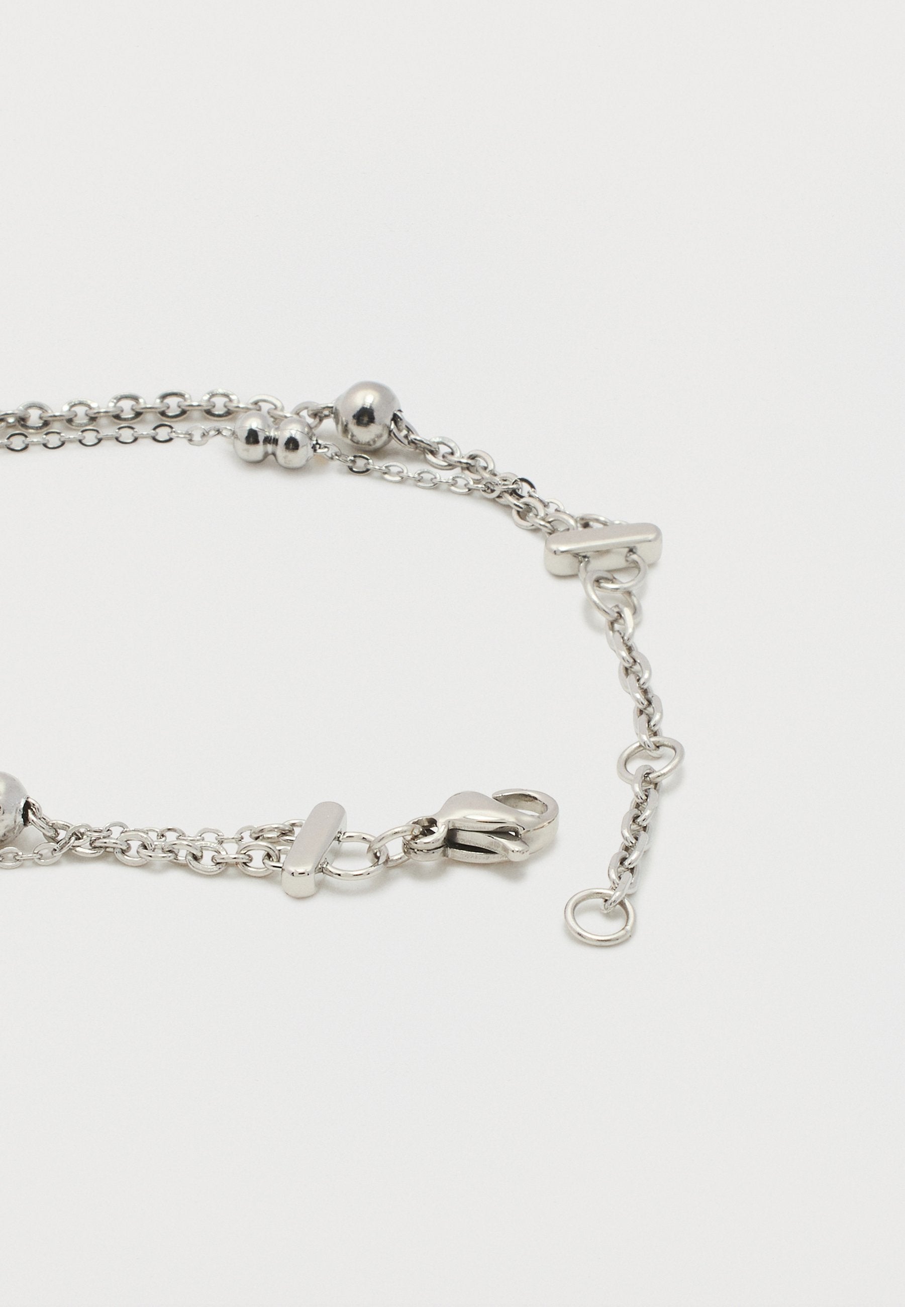 LAYERED SET - Bracelet - silver-coloured