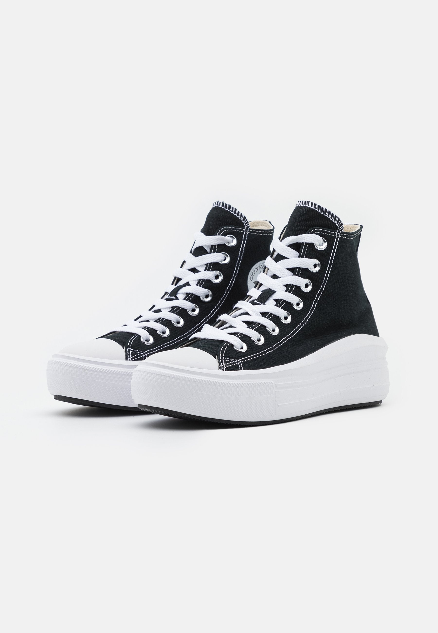 CHUCK TAYLOR ALL STAR MOVE PLATFORM - Baskets montantes - black/natural ivory/white