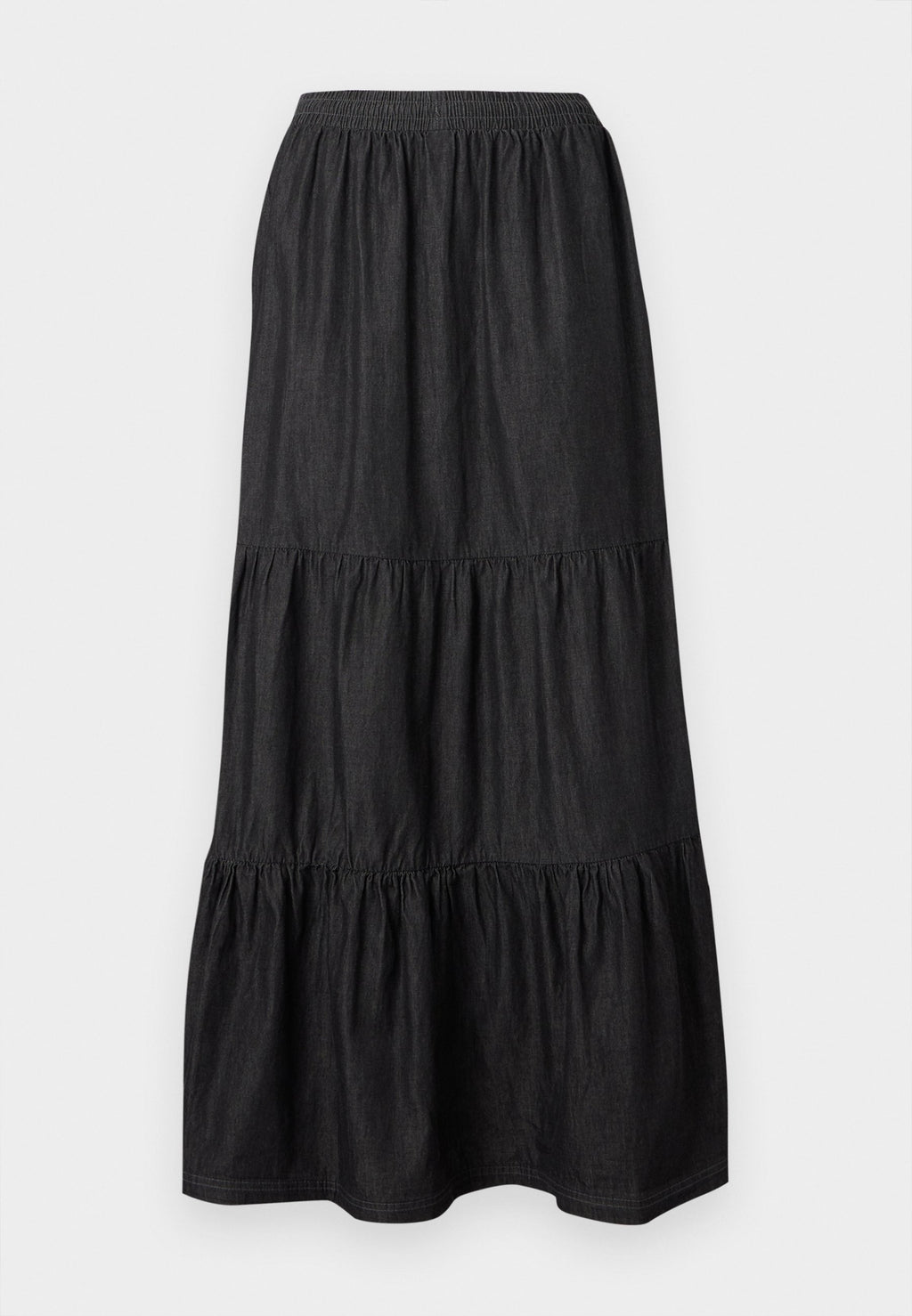 SKIRT - Denim skirt - medium black denim