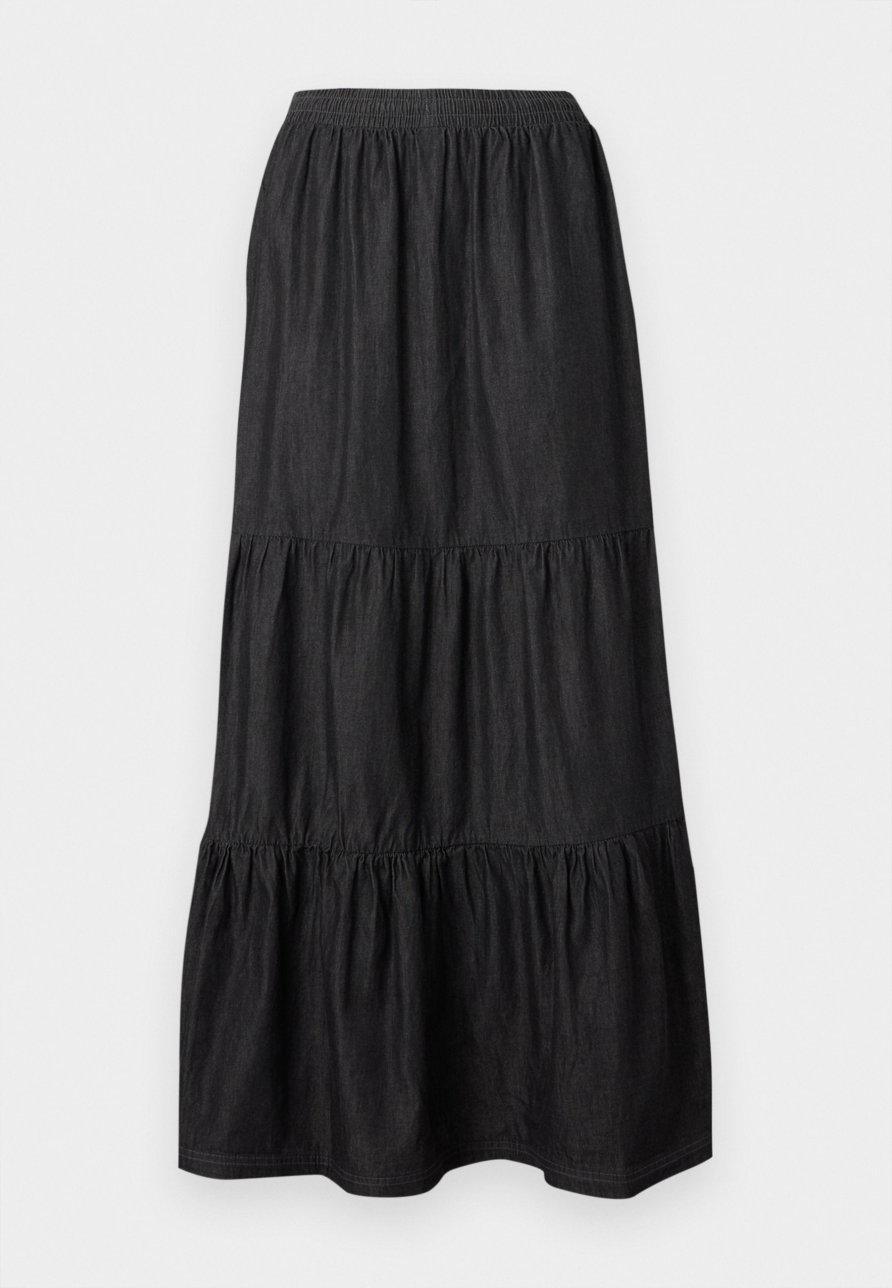 SKIRT - Denim skirt - medium black denim