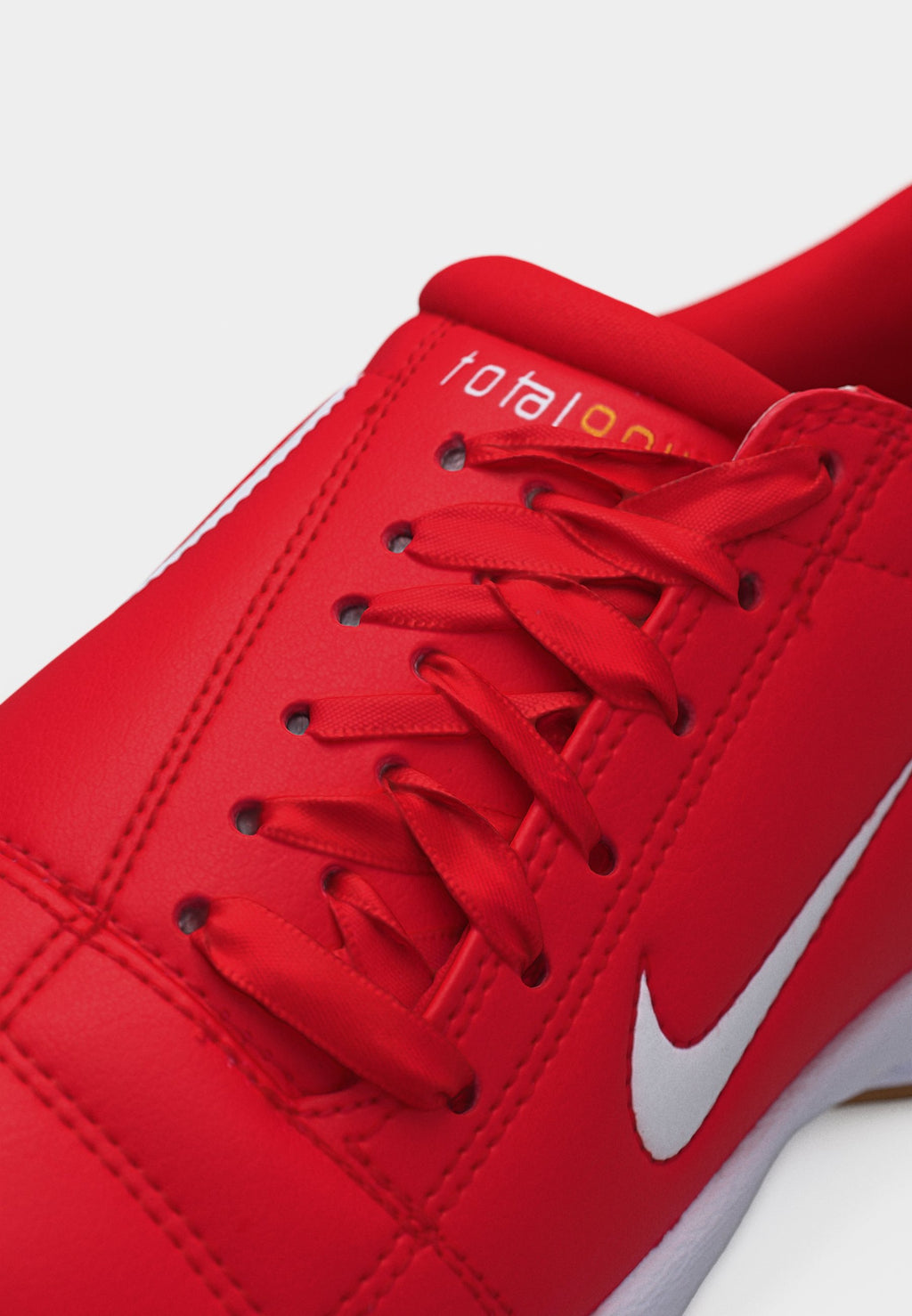 T90 - Trainers - university red/white/med brown/metallic gold-coloured