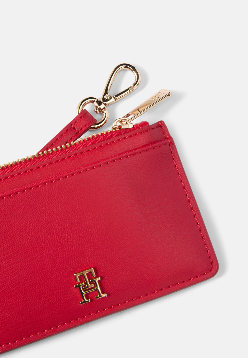 HILFIGER ICON ZIP CREDIT CARD HOLDER - Wallet - primary red