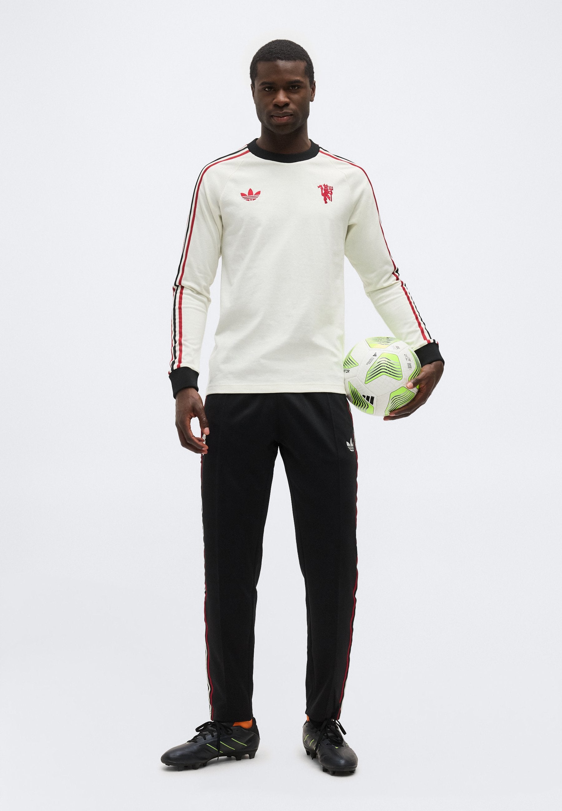 MANCHESTER UNITED LONG SLEEVE - Club wear - off-white