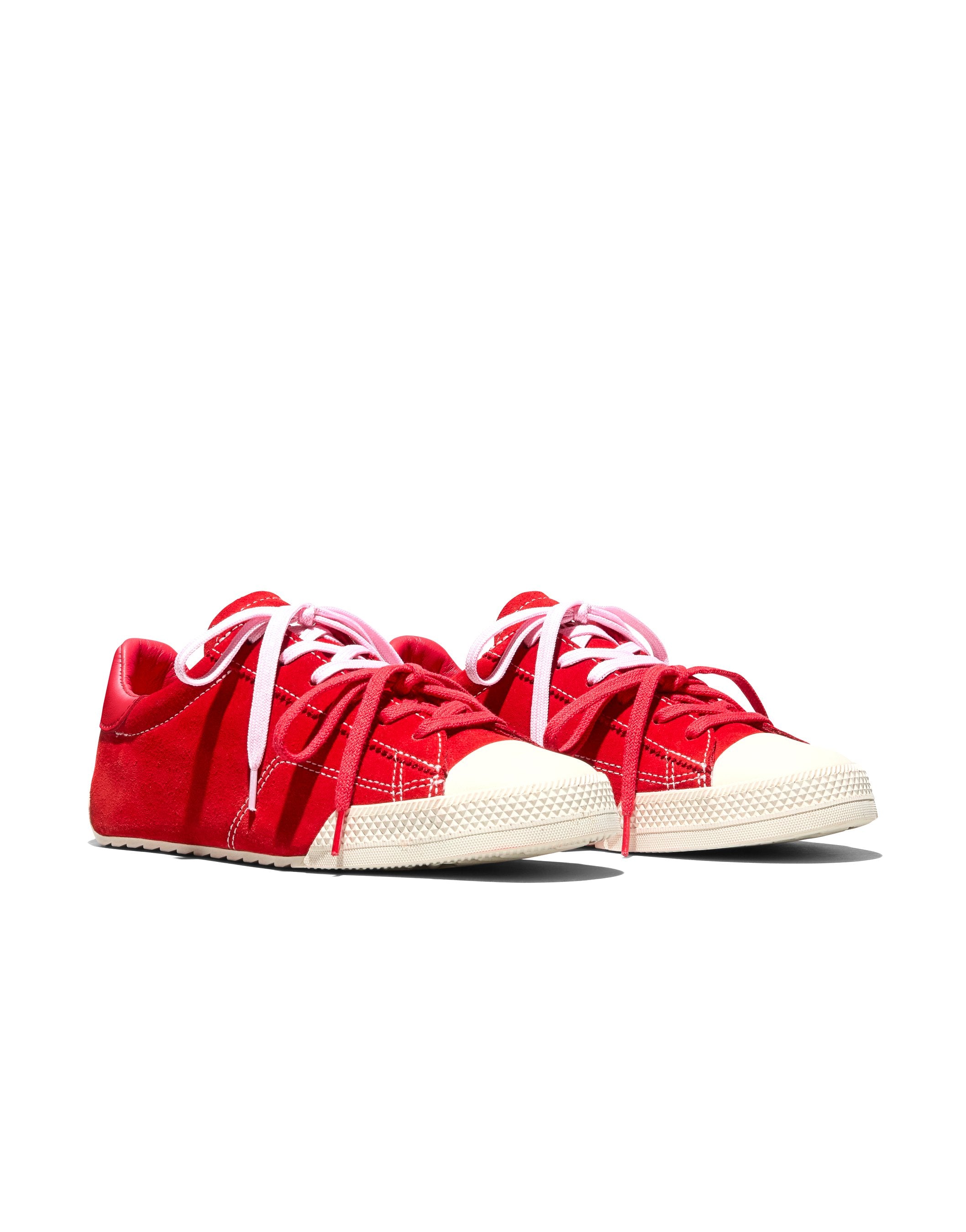 CHUCK TAYLOR LO - أحذية رياضية - أحمر/زهرة جديدة/إيجرات
