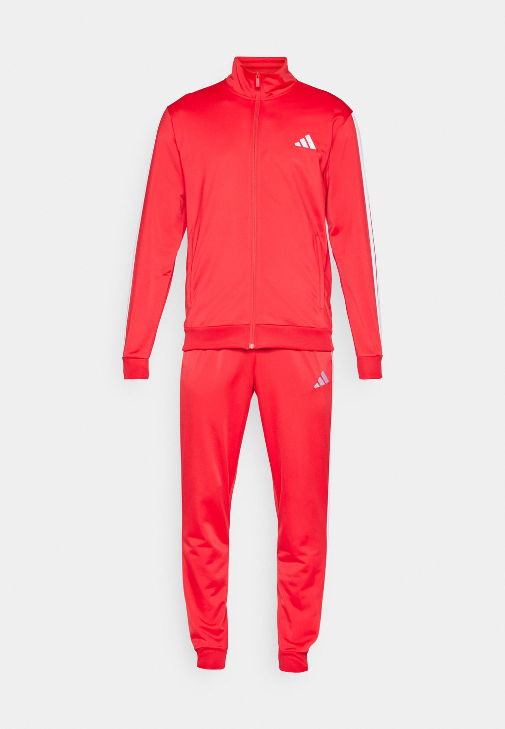 3 STRIPES - Tracksuit - pure ruby/white