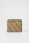 LAUREL SMALL ZIP AROUND - Wallet - latte logo