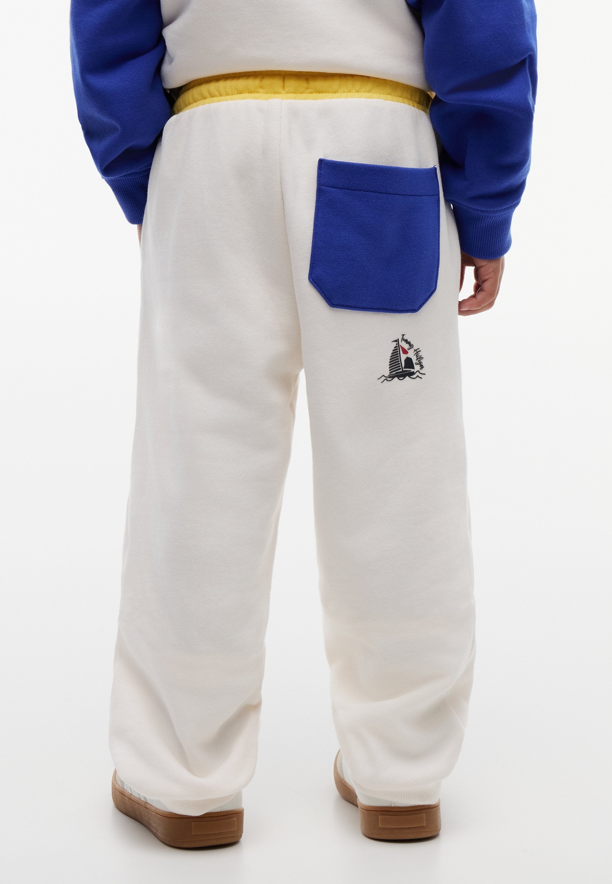 Tracksuit bottoms - ancient white