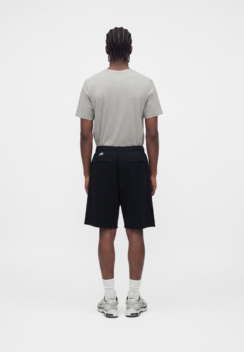 UNISEX - Shorts - black/white