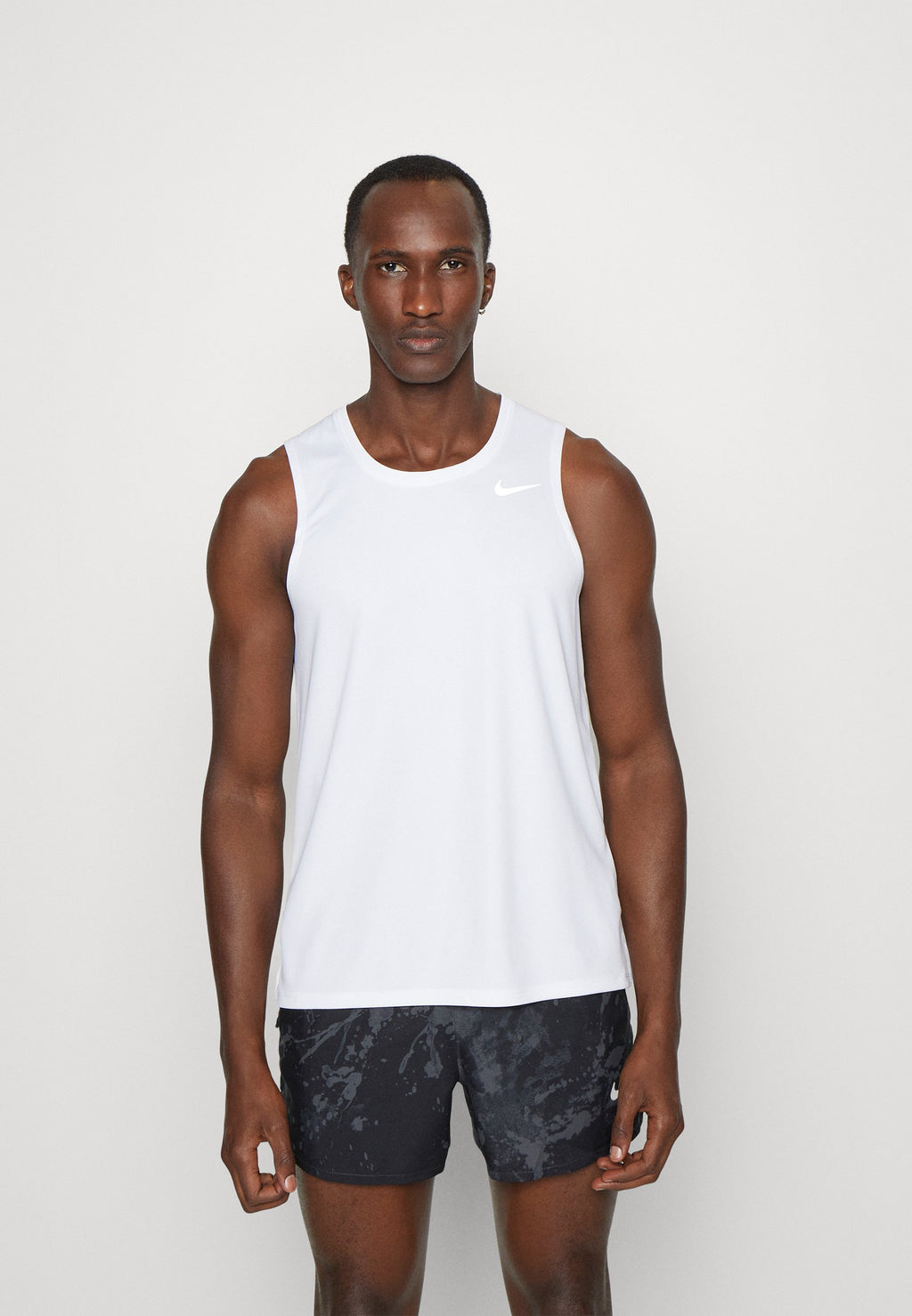 MILER TANK - Top - white/reflective silver