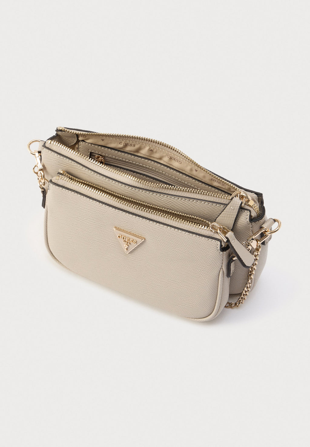 NOELLE II POUCH - Cross body bag - taupe