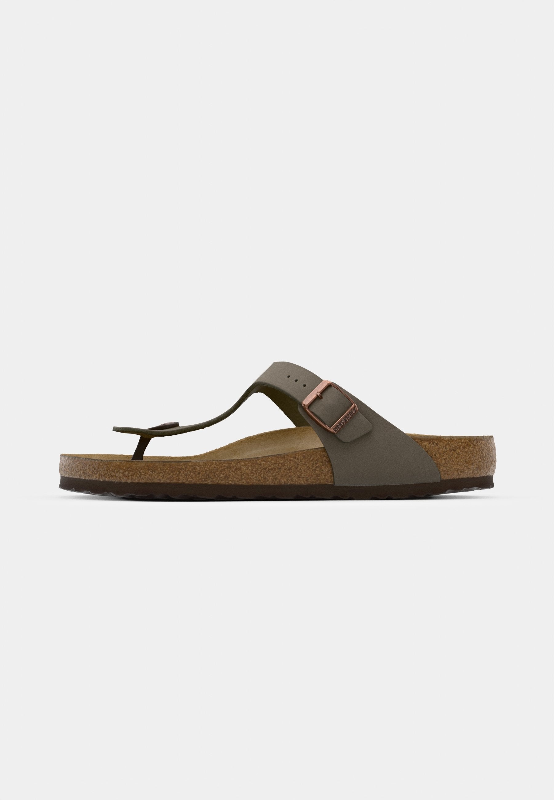GIZEH BFBC STONEN - REGULAR - T-bar sandals - stone