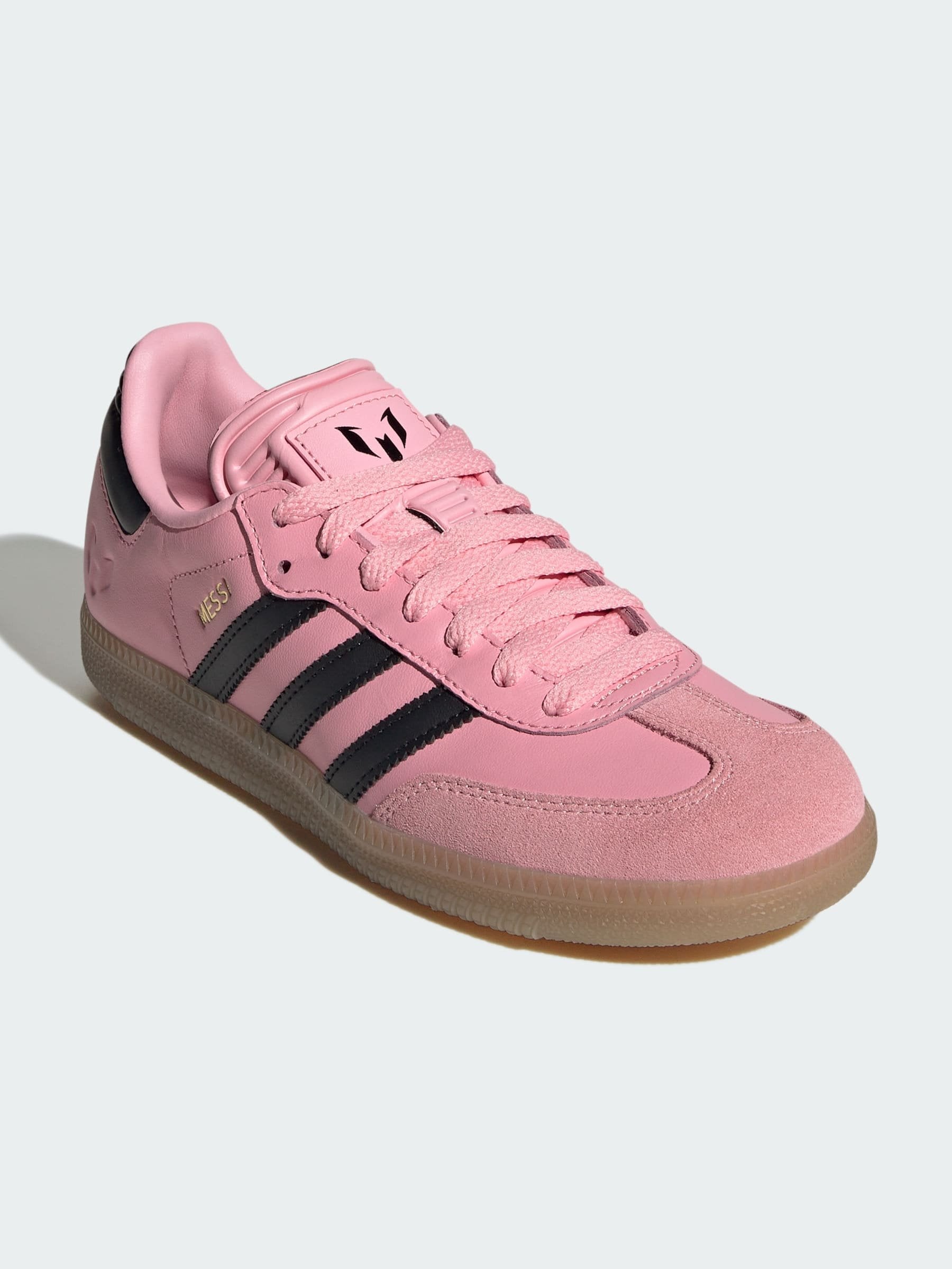 SAMBA MESSI UNISEX - Indoor football boots - light pink/core black