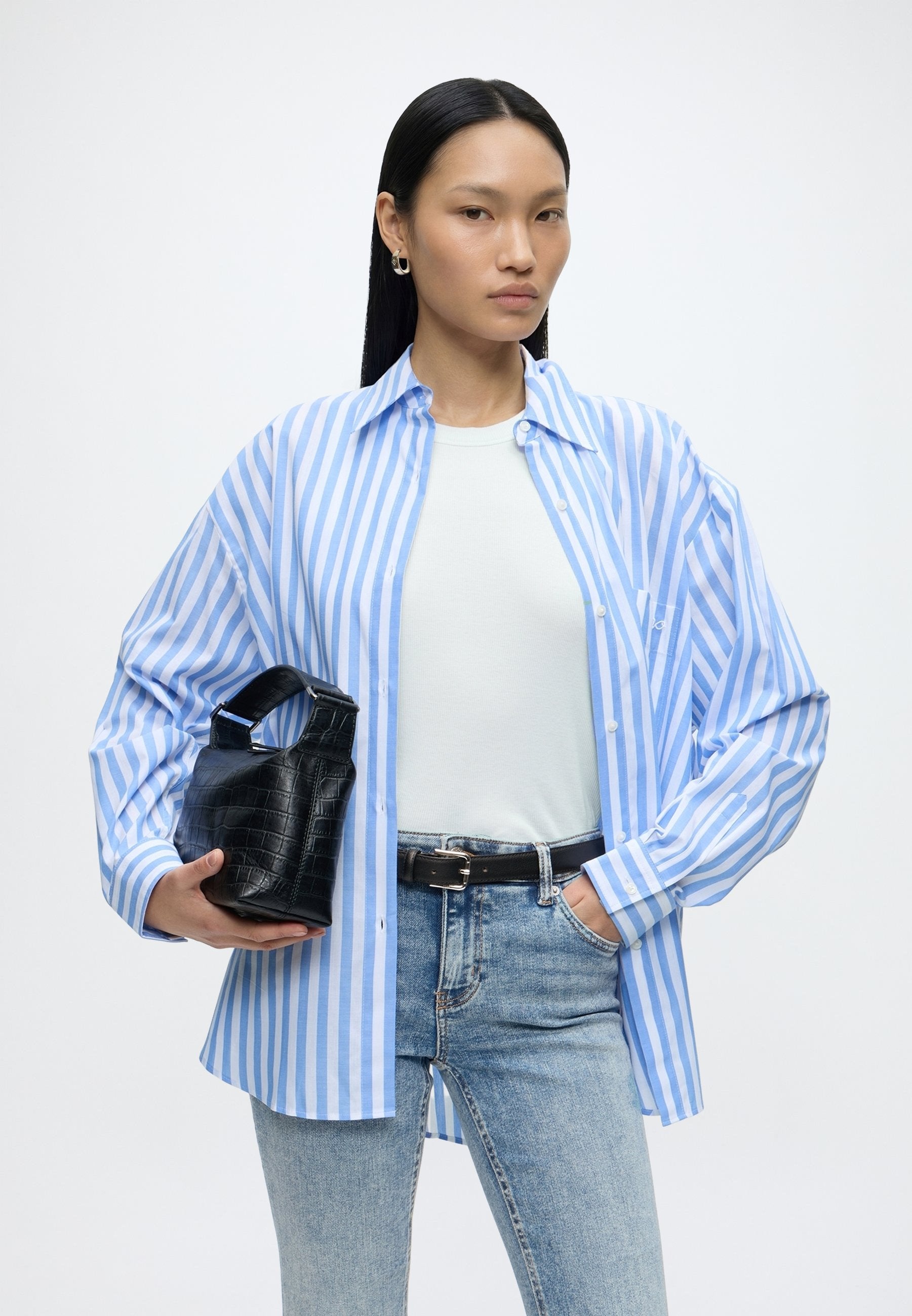 GELISSA - Flared Jeans - navy