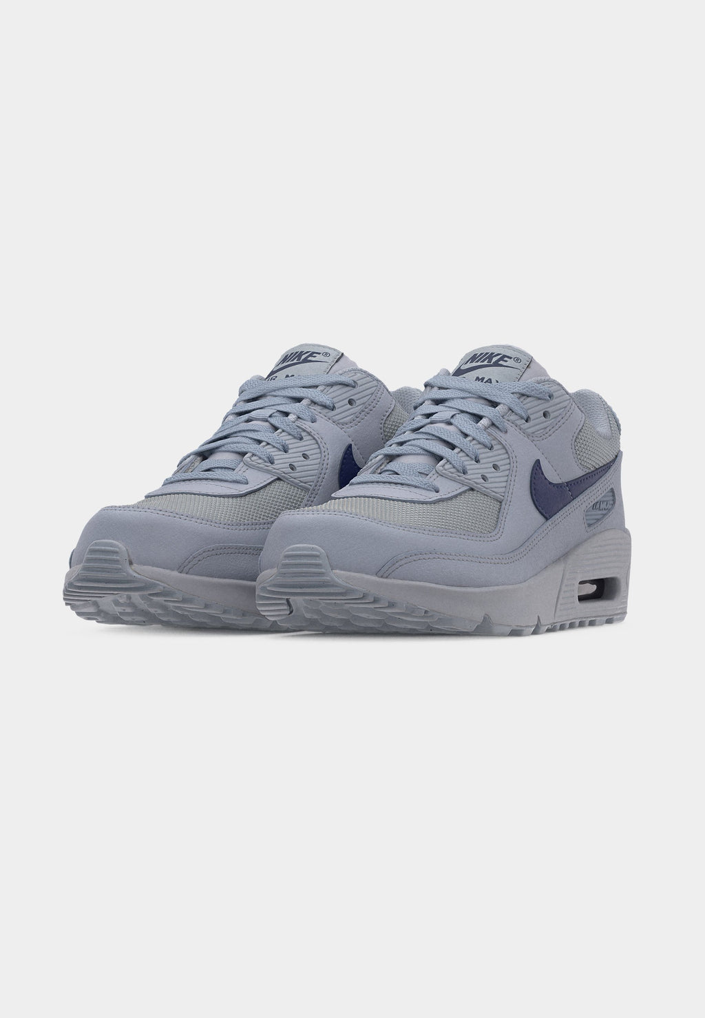 AIR MAX 90 UNISEX - Baskets - wolf grey/midnight navy