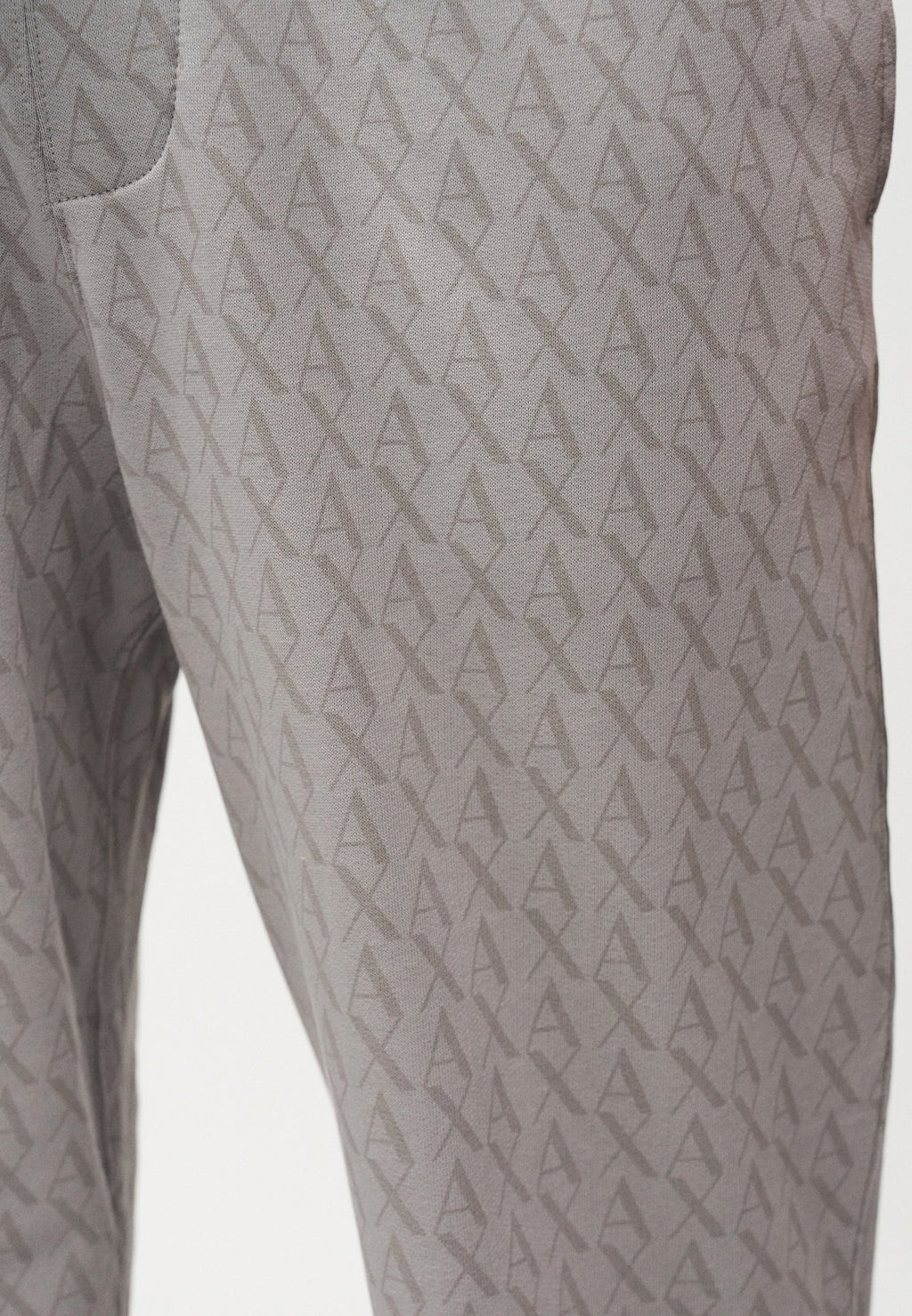 AX LOGO JOGGER PANTS - Tracksuit bottoms - chiseled stone