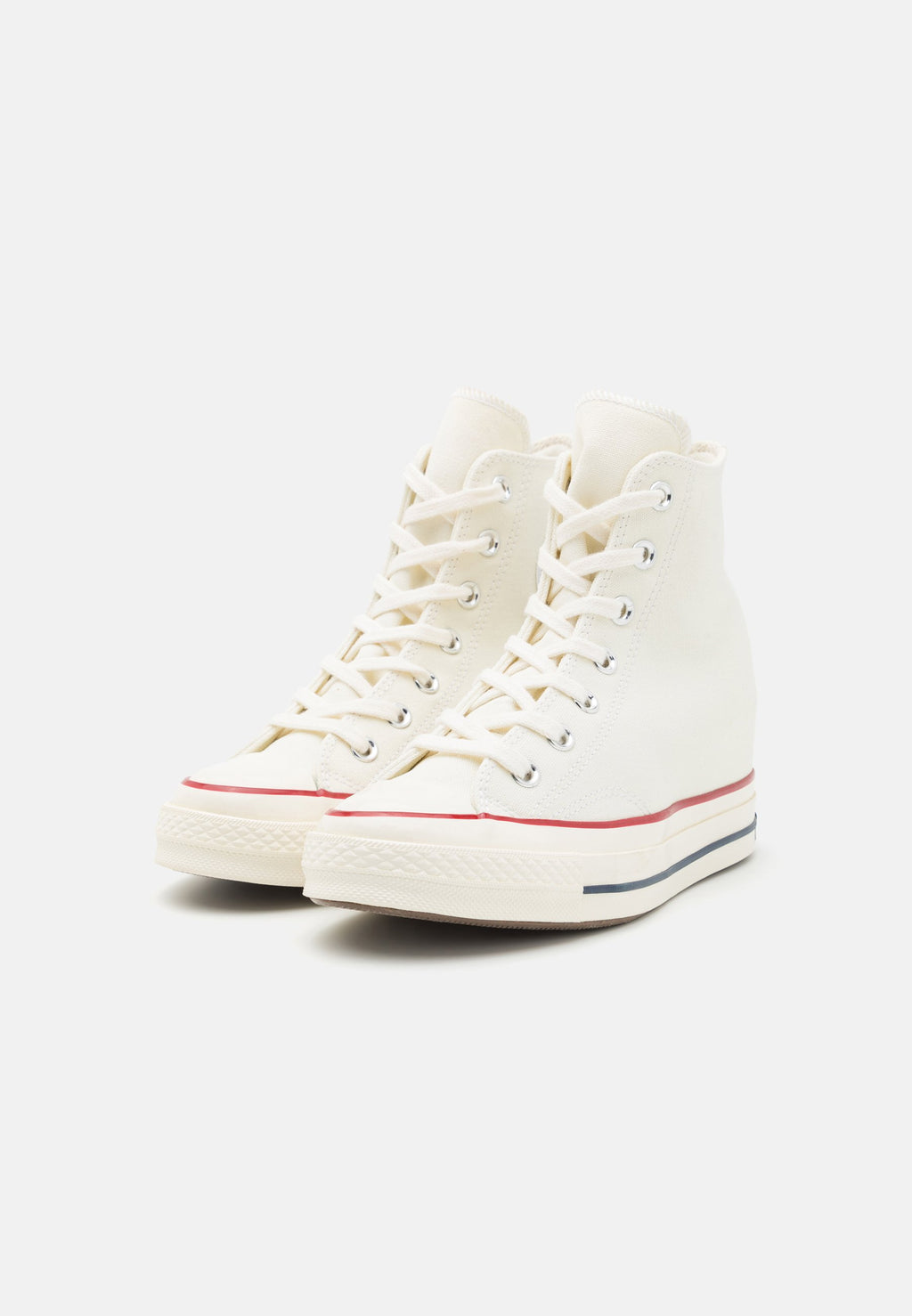 CHUCK 70 INTERNAL WEDGE PREMIUM - High-top trainers - egret/black/red