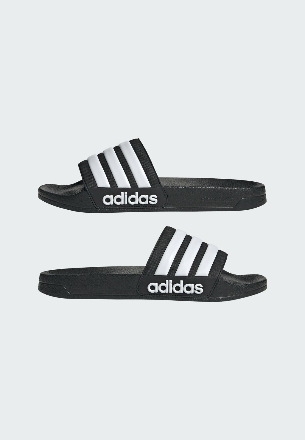 ADILETTE SHOWER - Pool slides - black