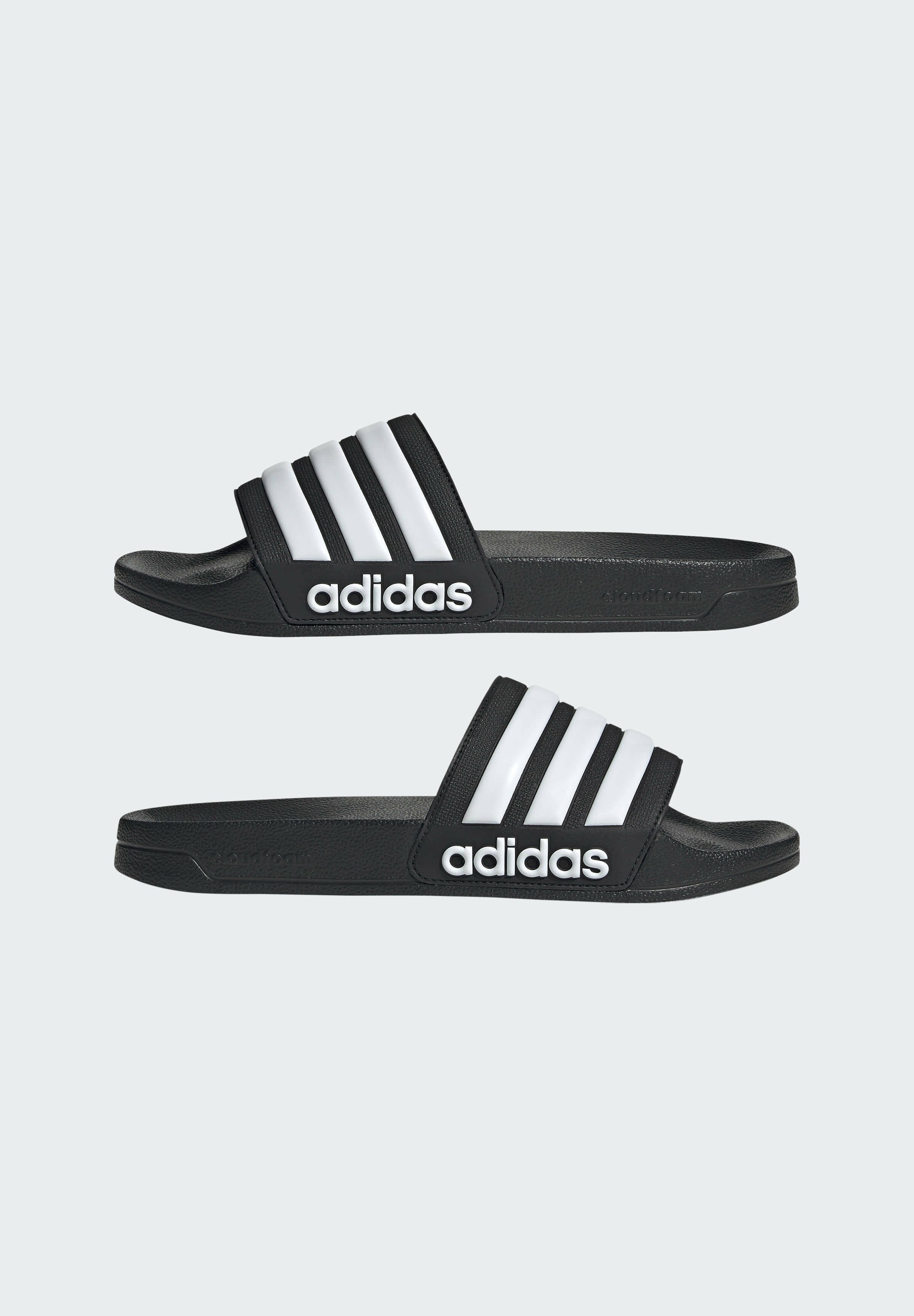 ADILETTE SHOWER - Pool slides - black