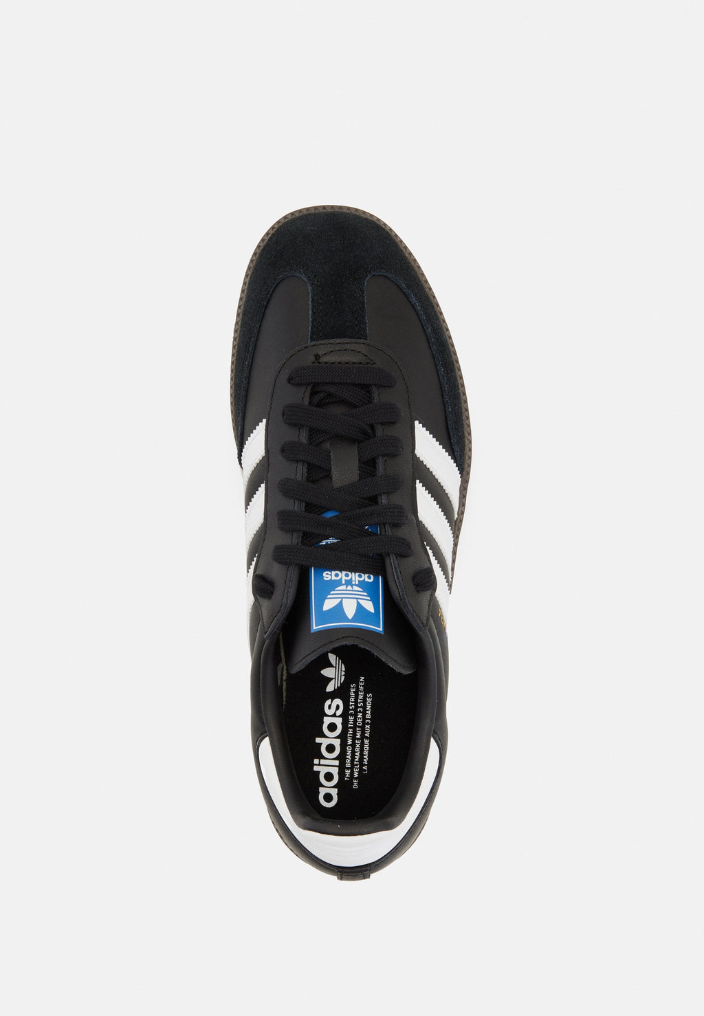 SAMBA OG UNISEX - Baskets - cblack/ftwwht/gum5