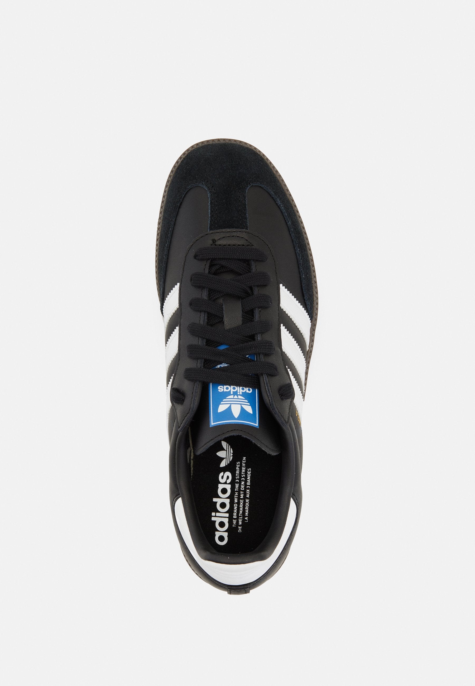 SAMBA OG UNISEX - Baskets - cblack/ftwwht/gum5