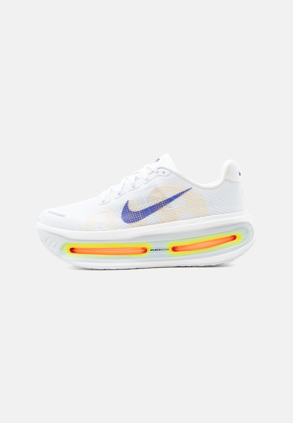 VOMERO PREMIUM - Road running shoes - white/lapis/total orange/laser orange/hydrogen blue/football grey